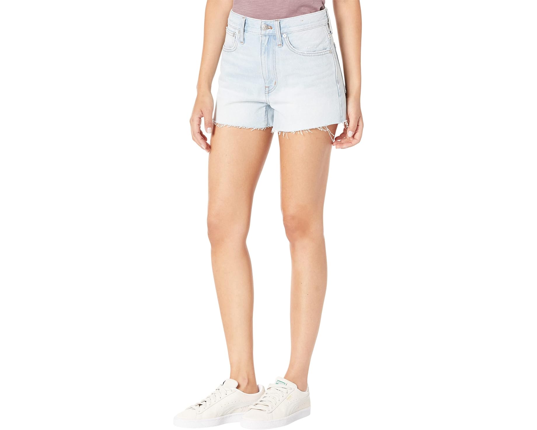 Madewell Relaxed Denim Shorts in Essen Wash