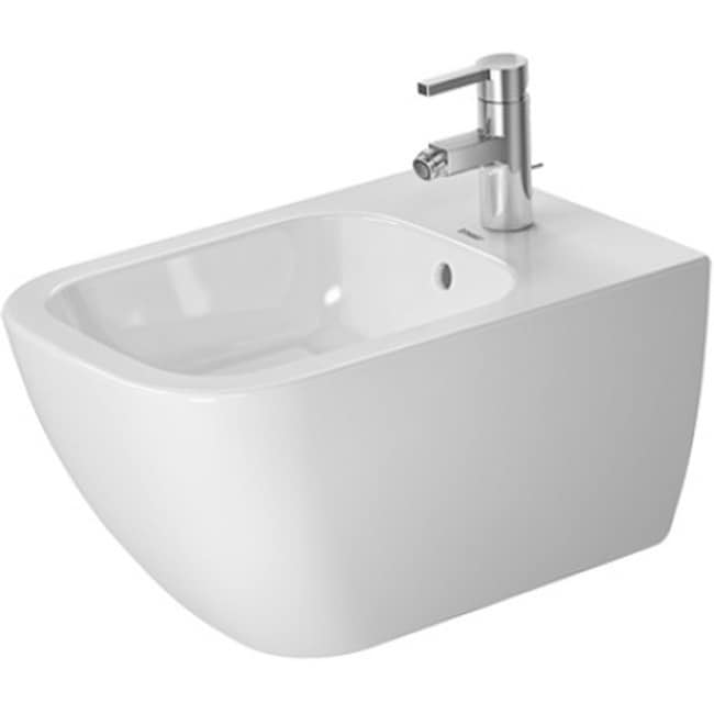 Duravit Happy D.2 Wall-mounted Bidet with Overflow