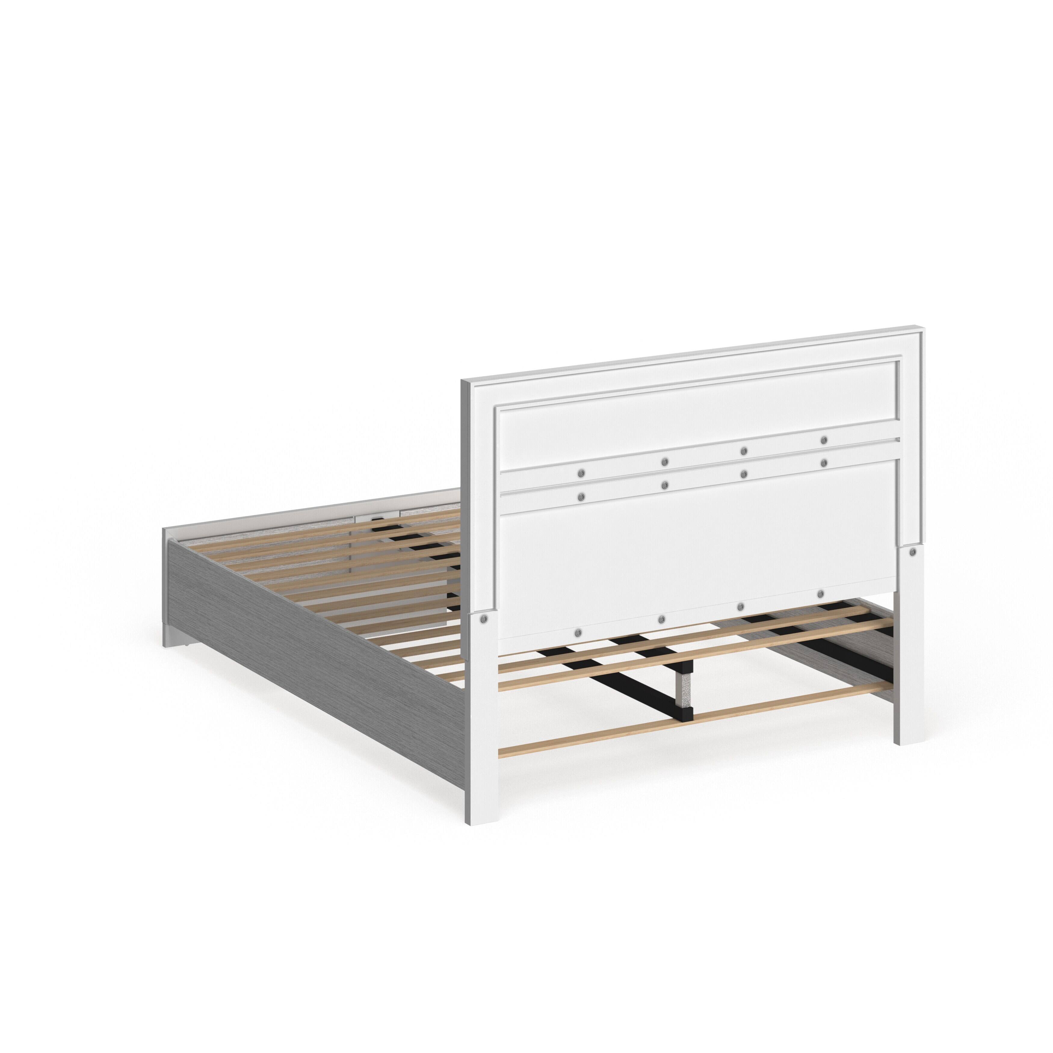Acme Furniture Naima Bed with Storage, White