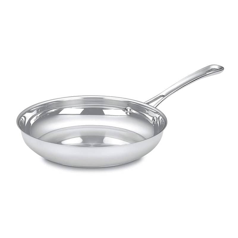 Cuisinart 422-24 Contour Stainless 10-Inch Open Skillet