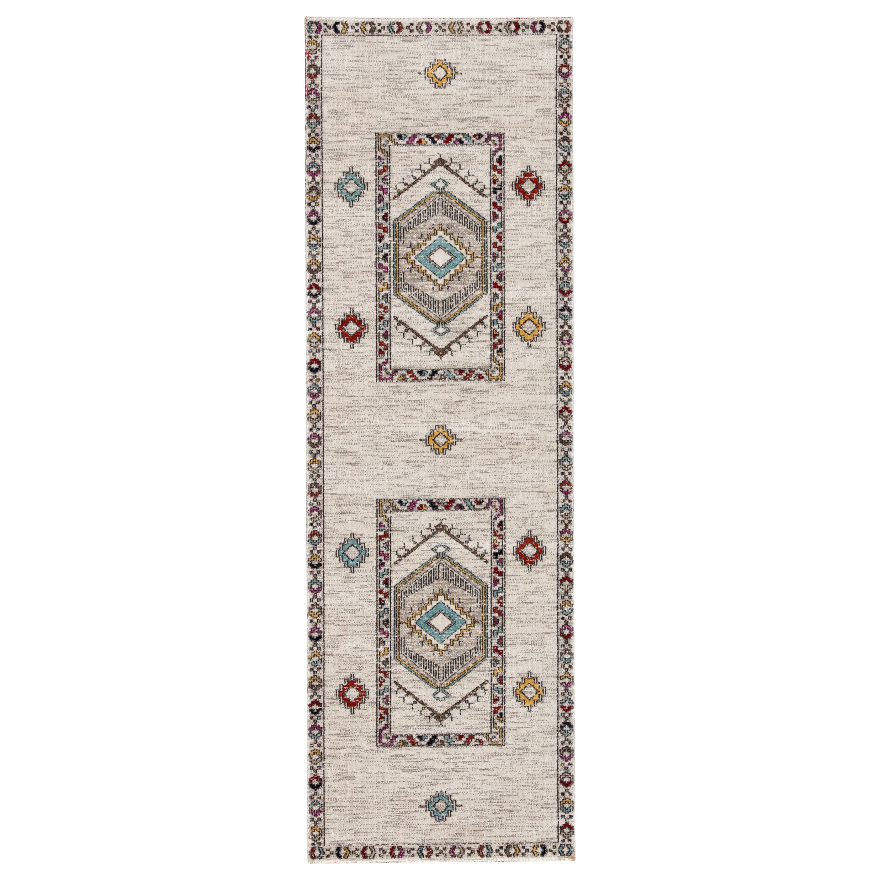 The Curated Nomad Don Chee Tribal Medallion Indoor/ Outdoor Area Rug