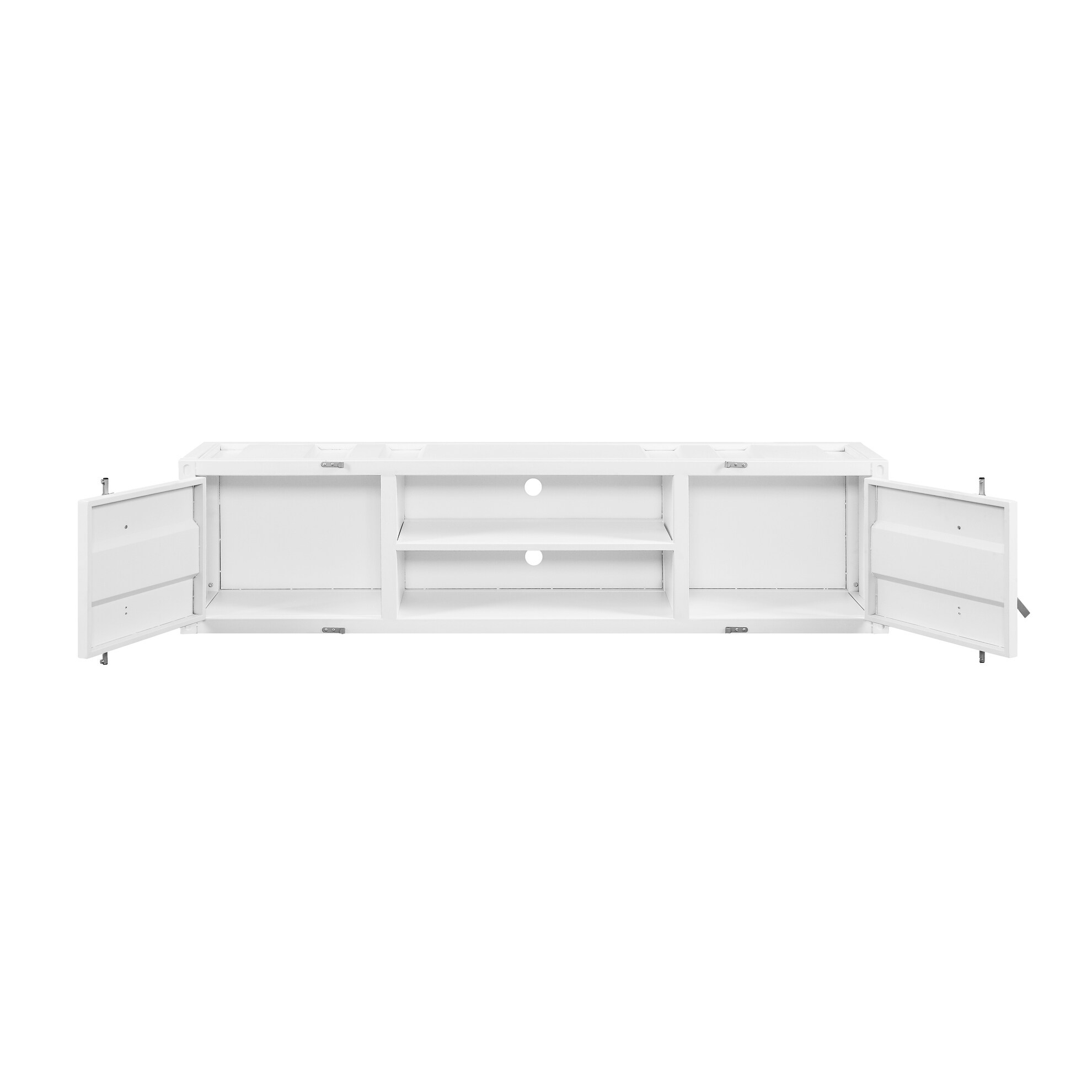 ACME Cargo TV Stand in White