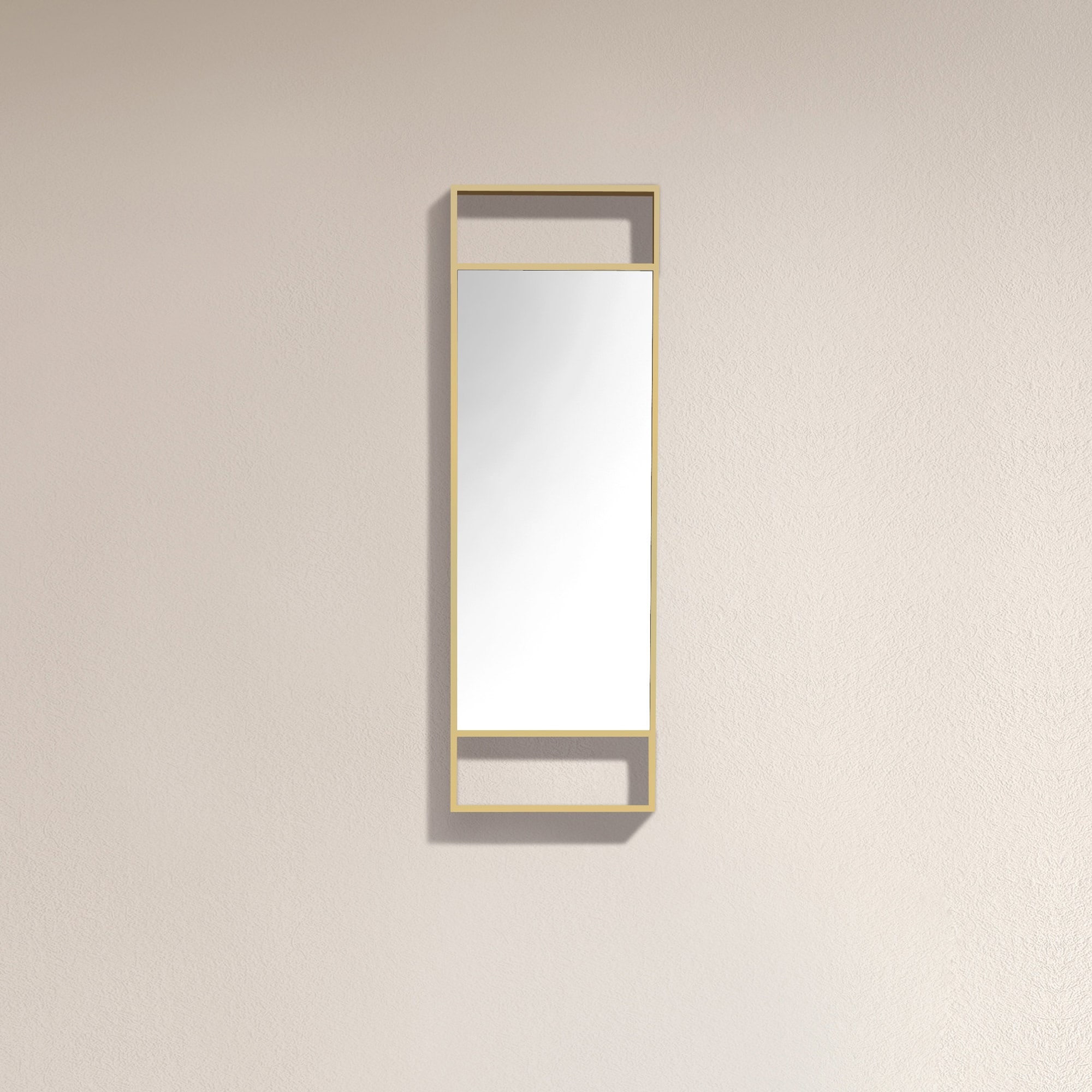 Catton Shelf Mirror - Rectangle 47" High