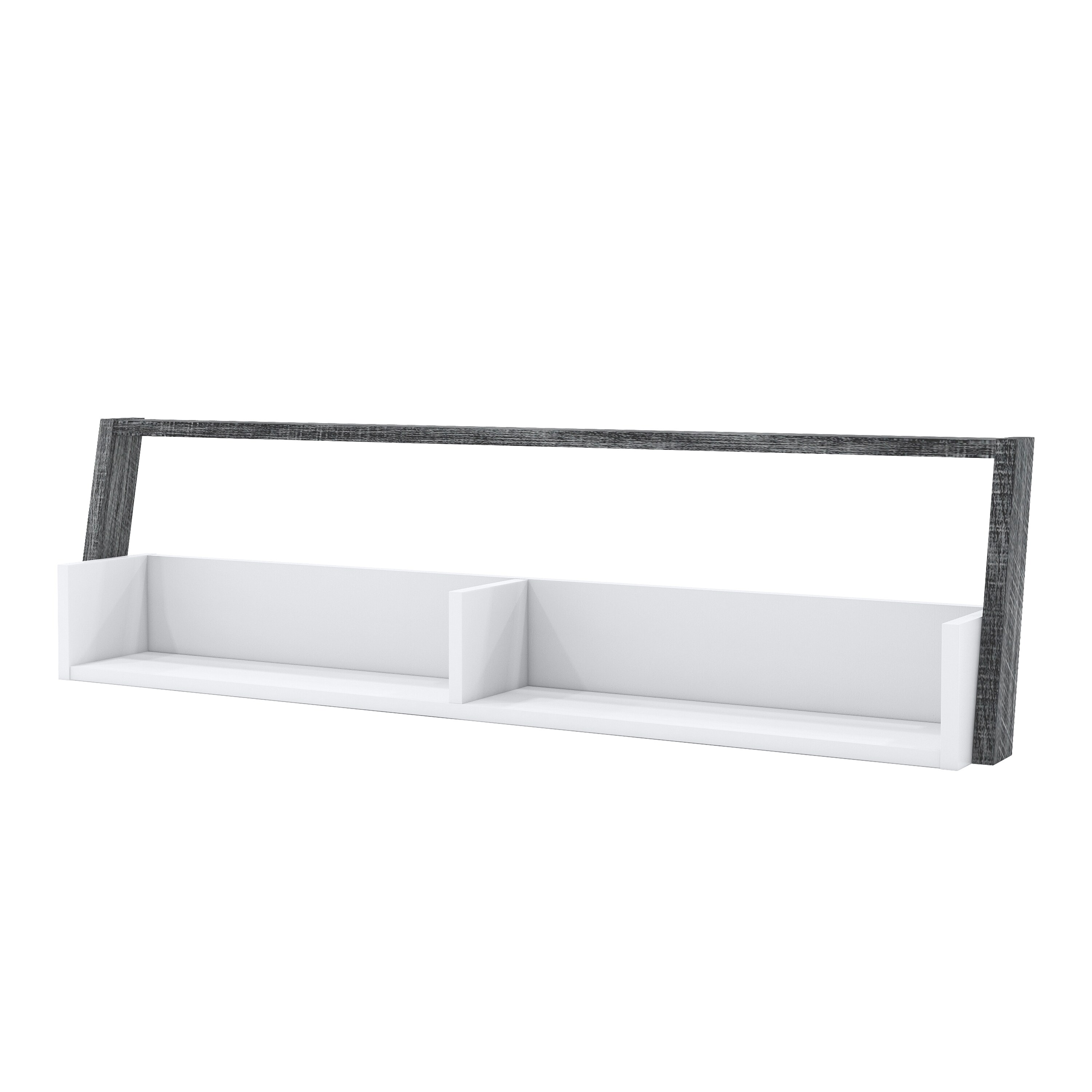 Isabelle Mid-century Modern 2-Shelf Wall-mounted Console by Furniture of America
