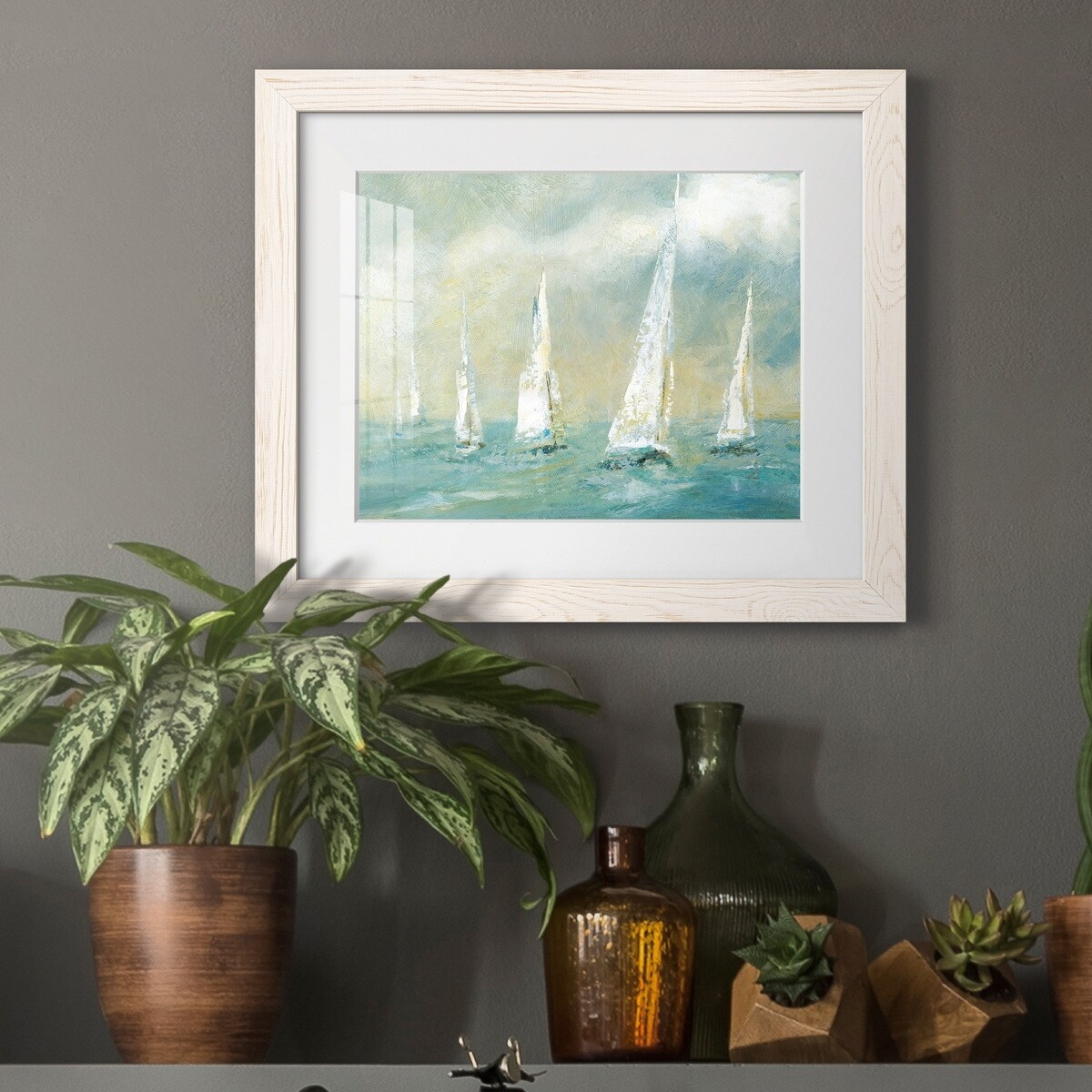 Ocean Breeze-Premium Framed Print - Ready to Hang