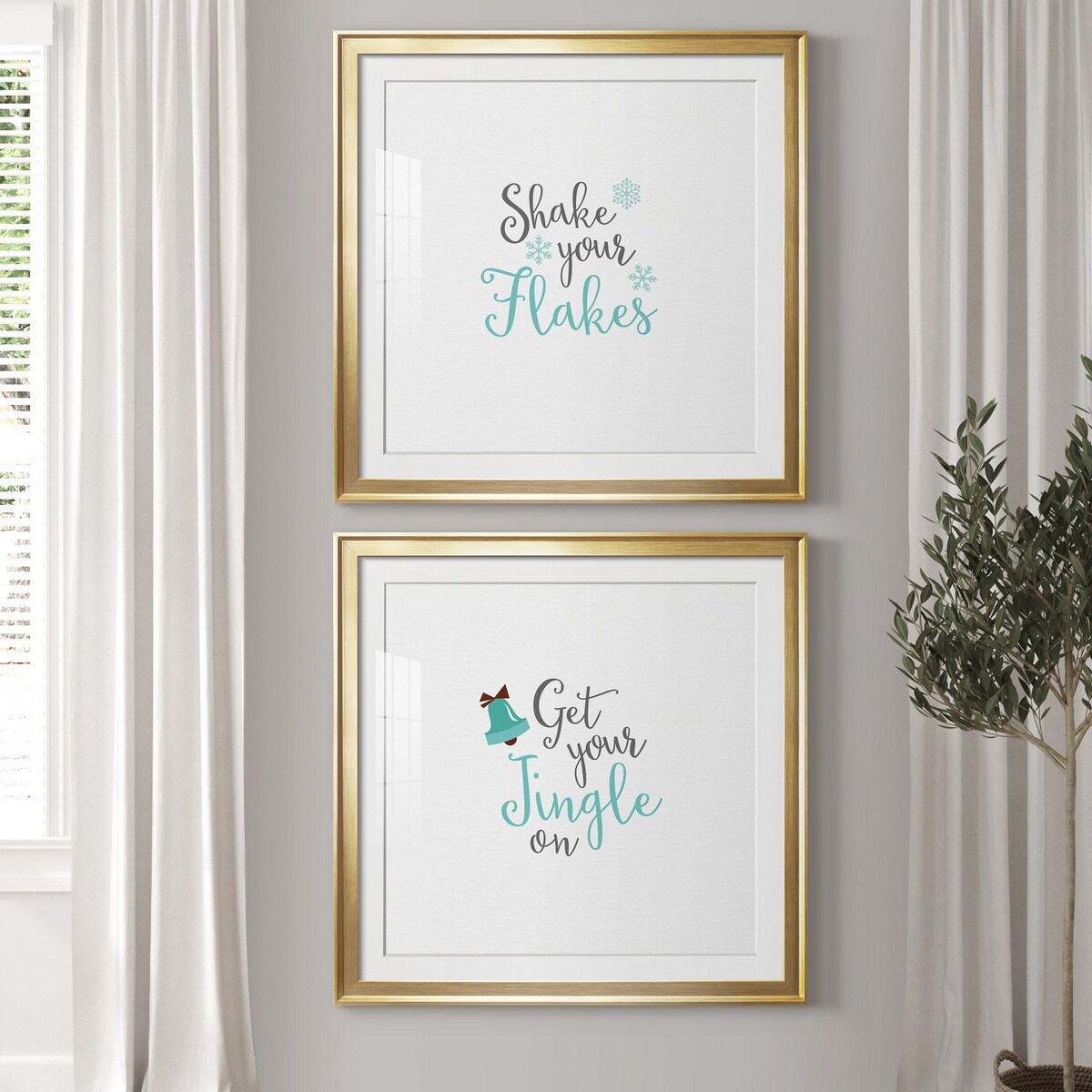 Shake Your Flakes Premium Framed Print - Ready to Hang