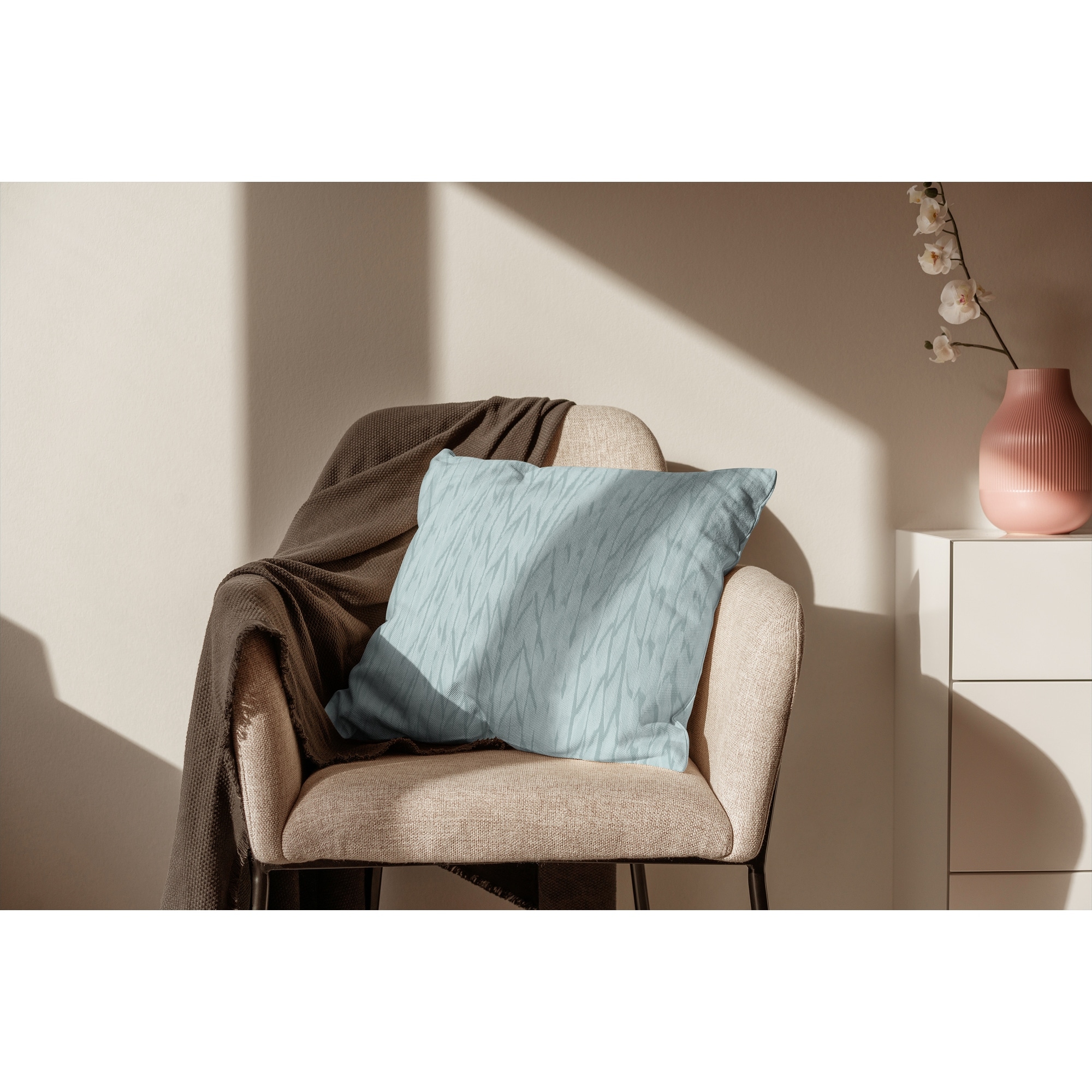 RIDGE LIGHT BLUE Accent Pillow By Kavka Designs