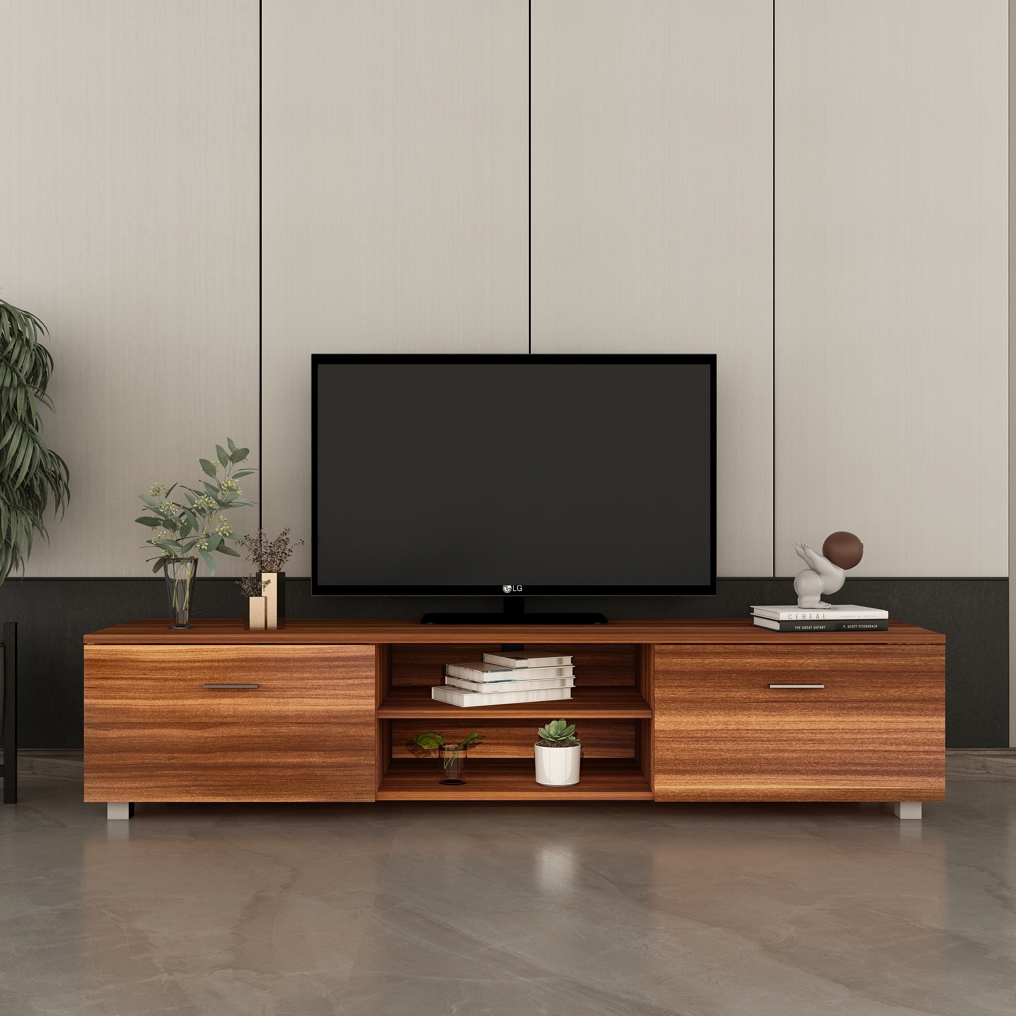 TiramisuBest Modern style TV cabinet for up to 70 inch