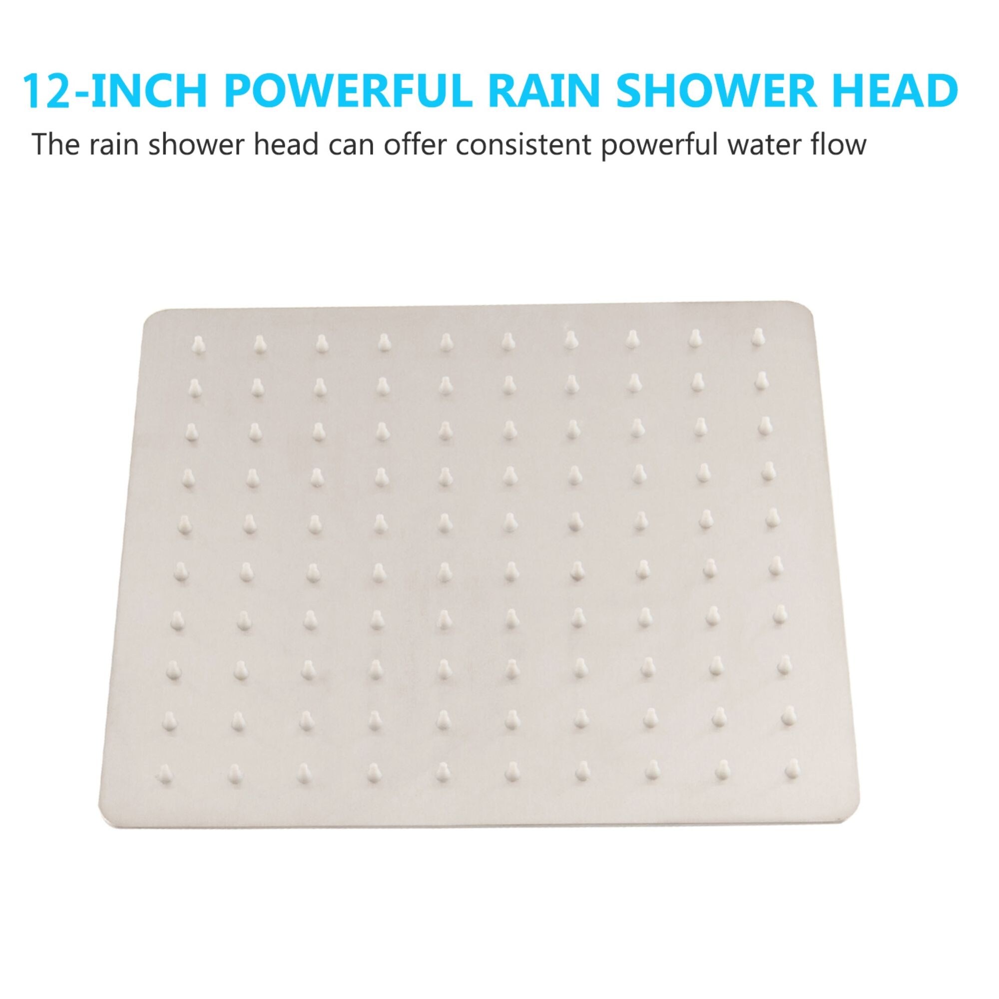 CLihome Ceiling MountShower System with Handheld Showerhead - 12"