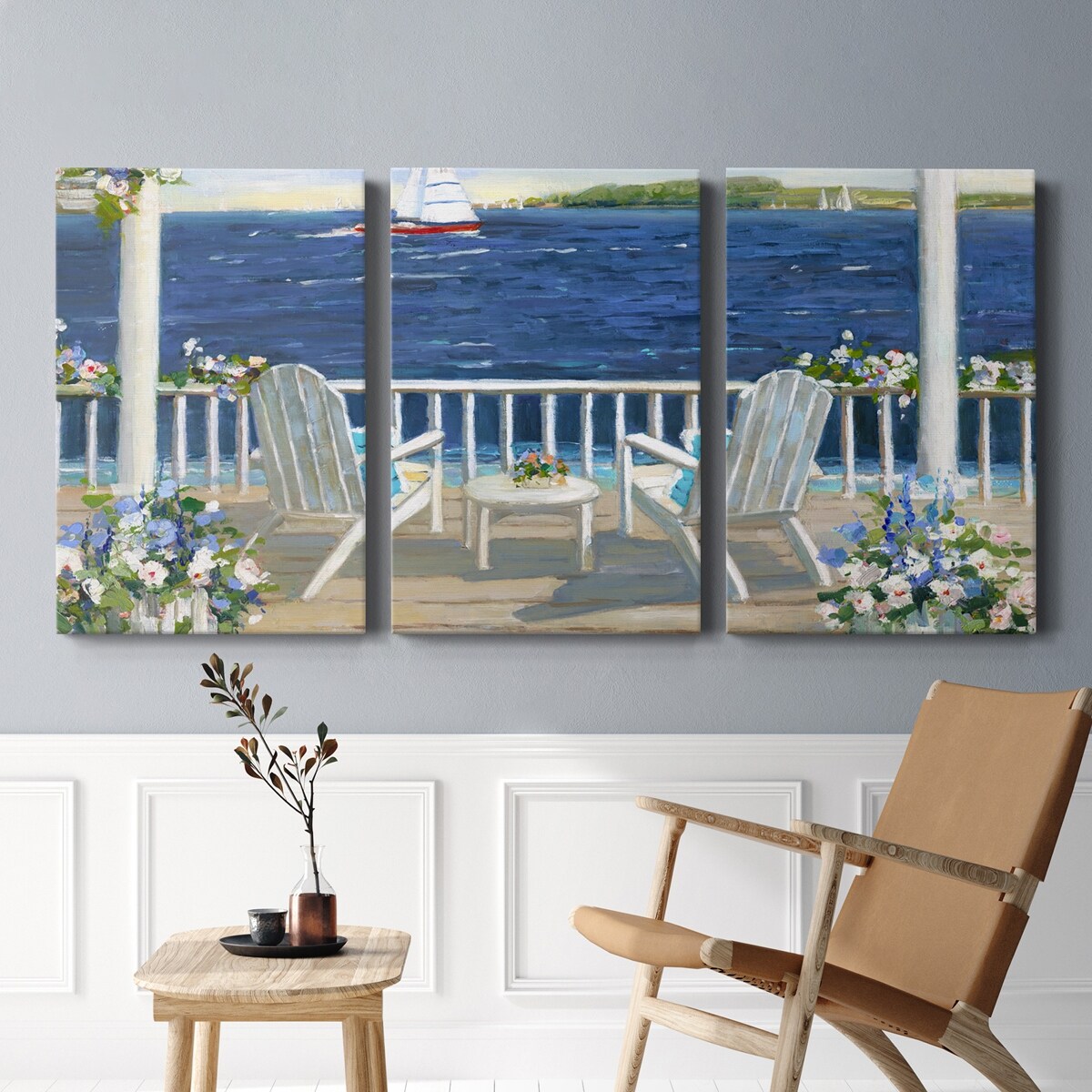 Summer Sail- Premium Gallery Wrapped Canvas - Ready to Hang