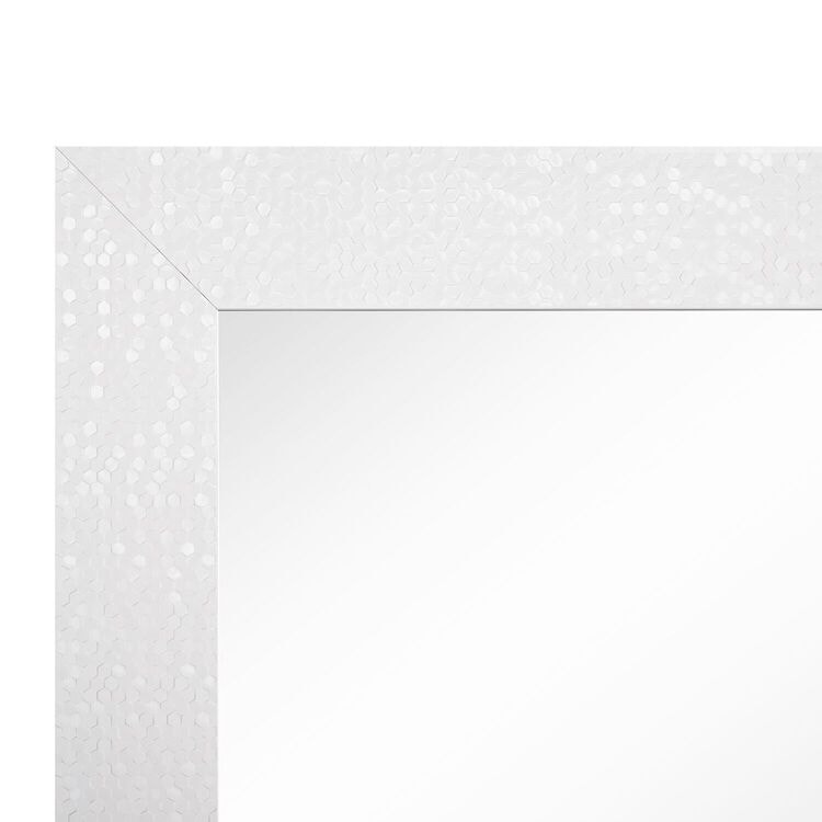 Mosaic Style Full Length Mirror Standing Hanging/Leaning Against Wall, Large Rectangle Free Standing Full Body Dressing Mirror