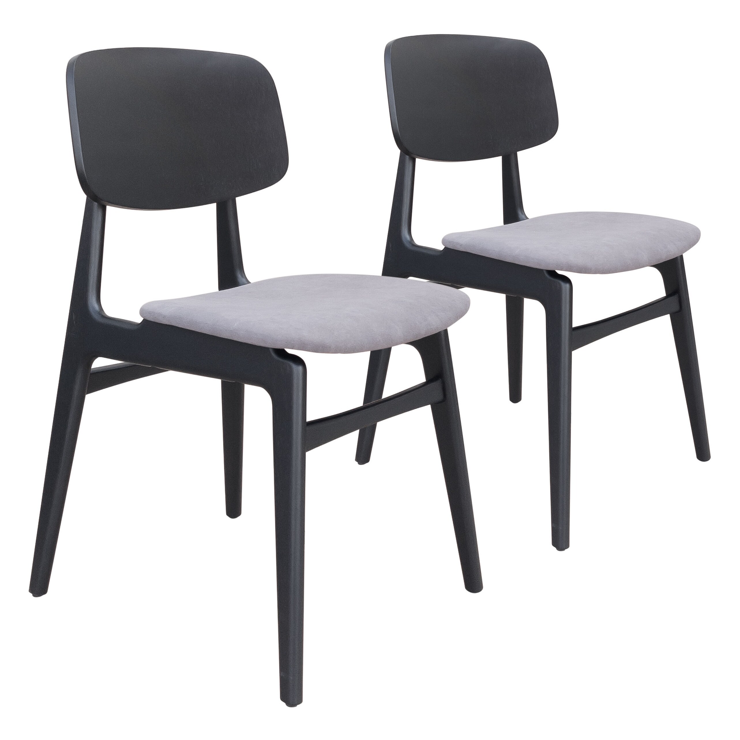 Cold Canyon Dining Chair (Set of 2) Gray & Black - 54 x 84