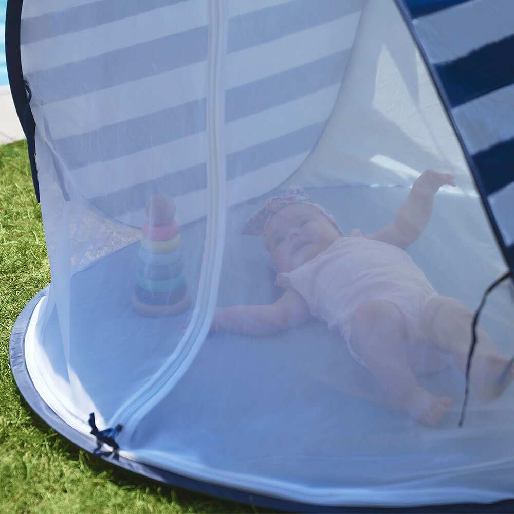 Babymoov Kid's UV Resistant Portable Pop Up Sun Shelter and Marine Play Tent - 2