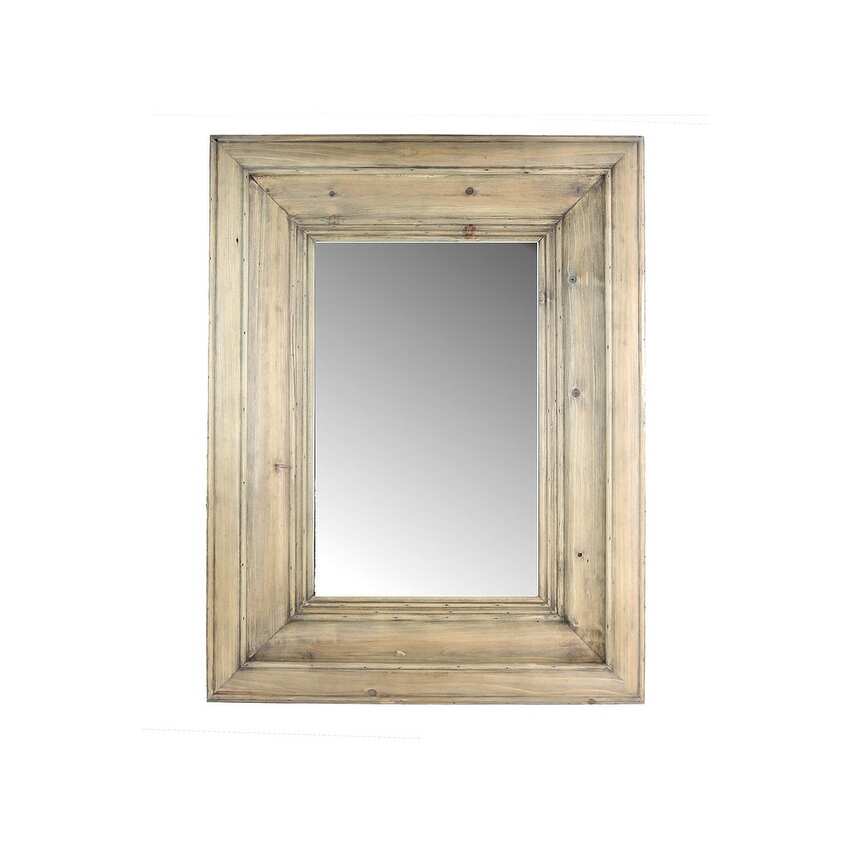 Rectangle Pine Frame Mirror