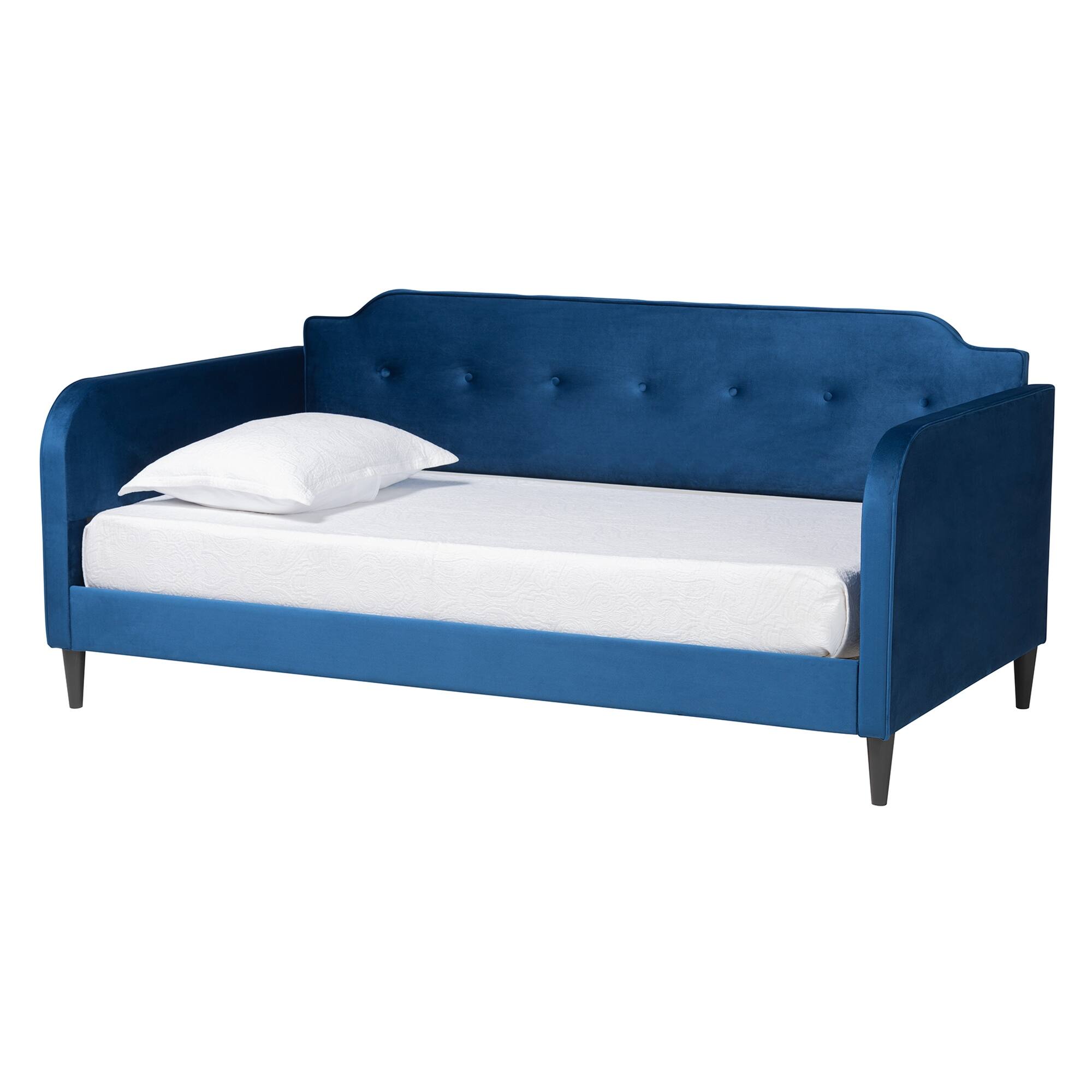 Kaya Modern and Contemporary Velvet Daybed