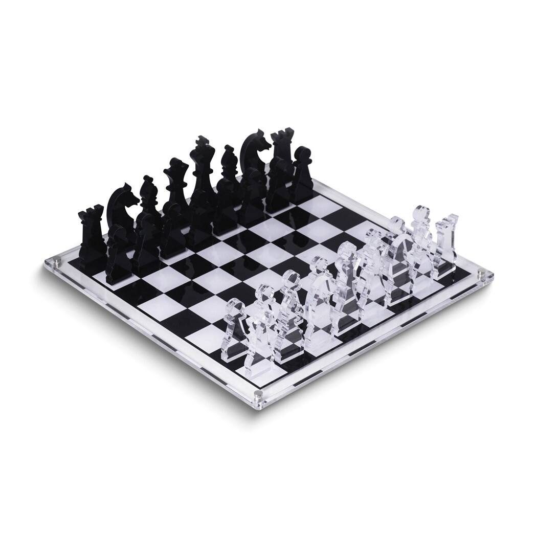 Curata Acrylic 28 Piece Chess Set