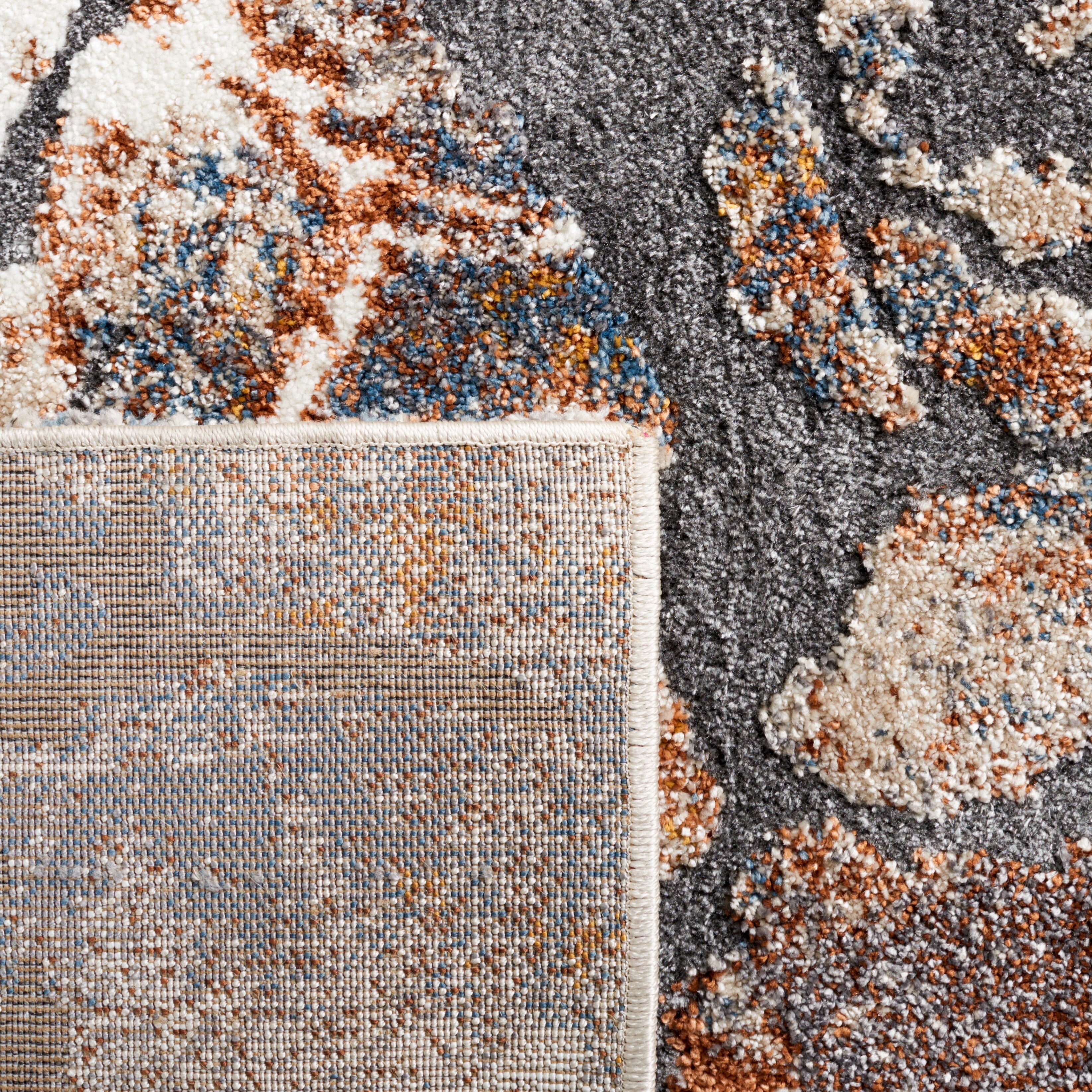 SAFAVIEH Cyrus Shag Dilber Modern Abstract Rug