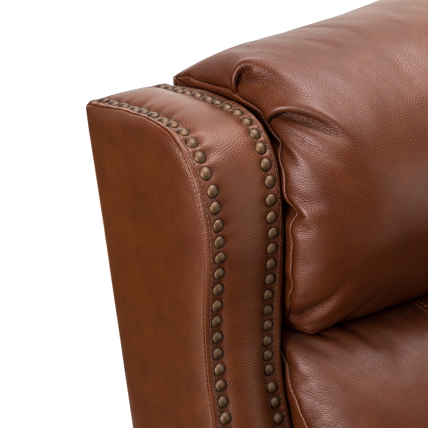 Felisa 32.48" Wide Genuine Leather Manual Recliner