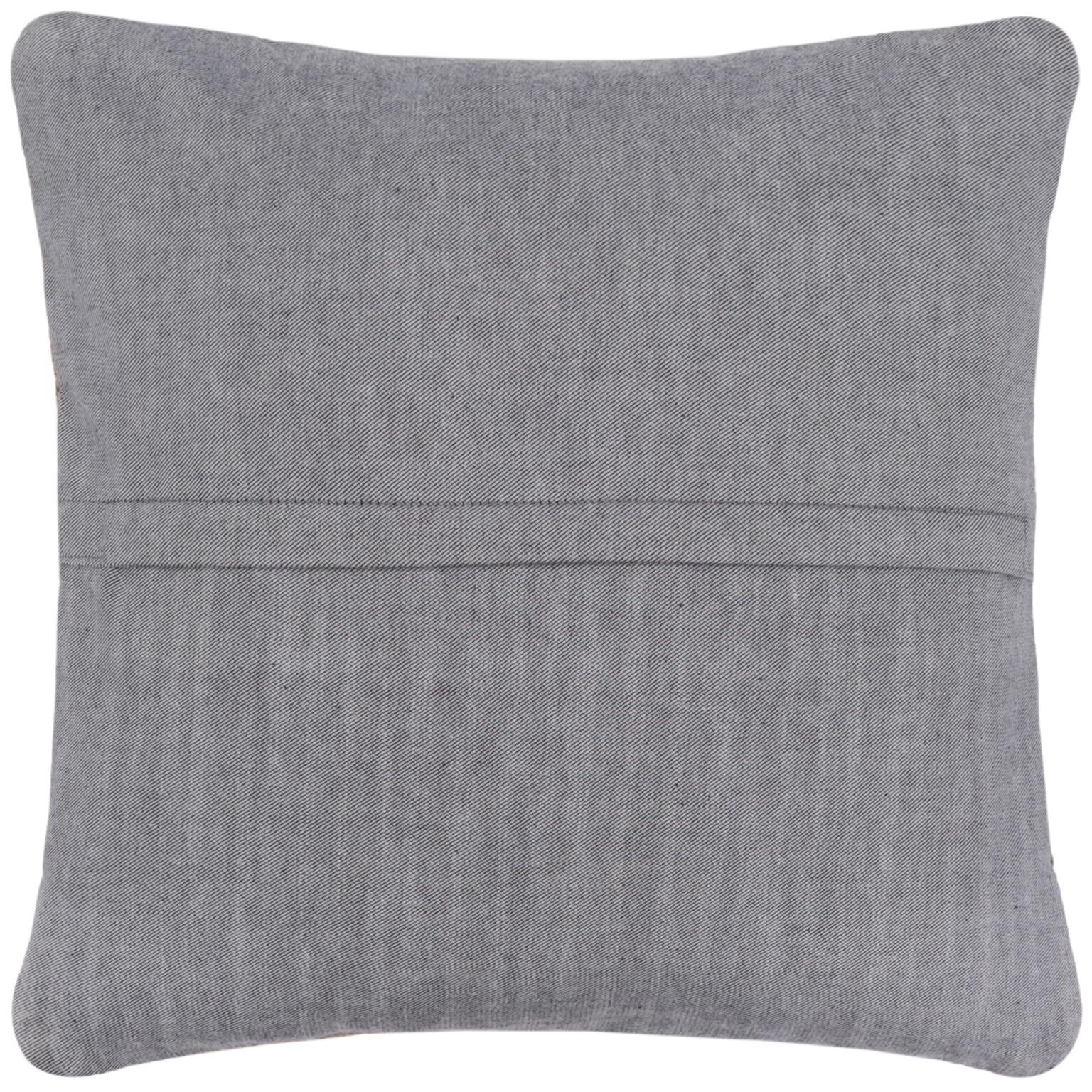 Southwestern Porter Turkish Hand-Woven Kilim Pillow - 18'' x 18''
