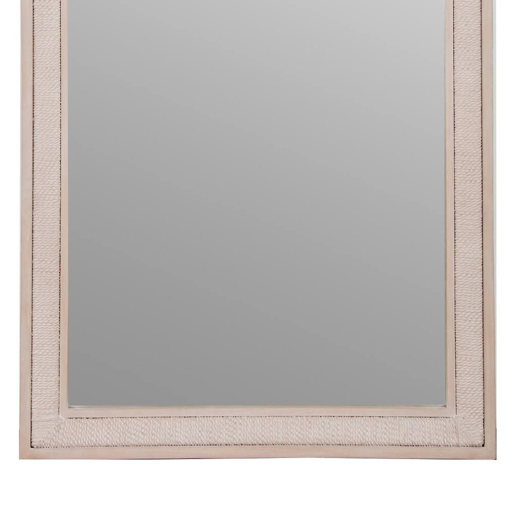 Pearl Floor Mirror by Palmetto Home - Soft Sand