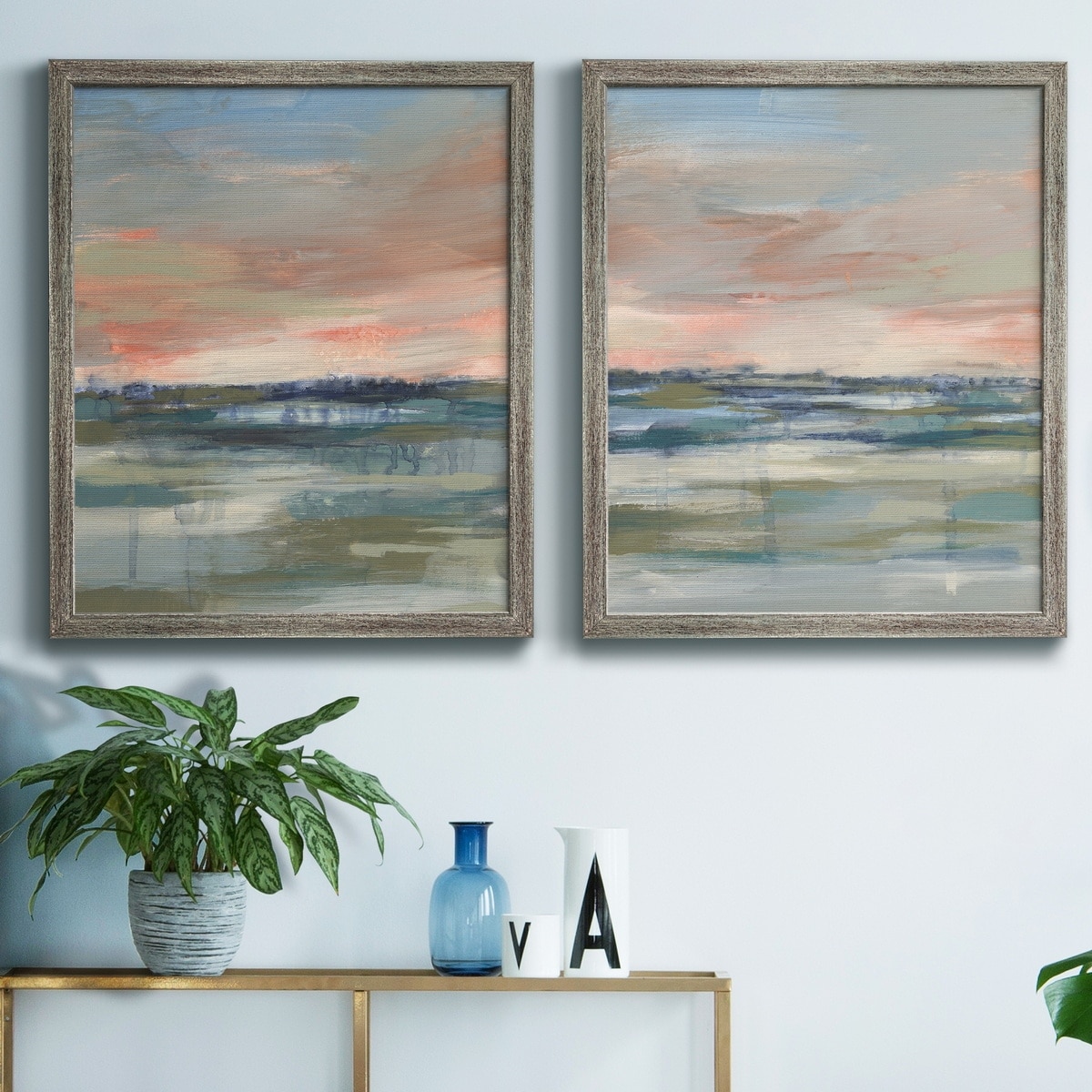 Vast Marsh I Premium Framed Canvas - Ready to Hang - Multi-Color