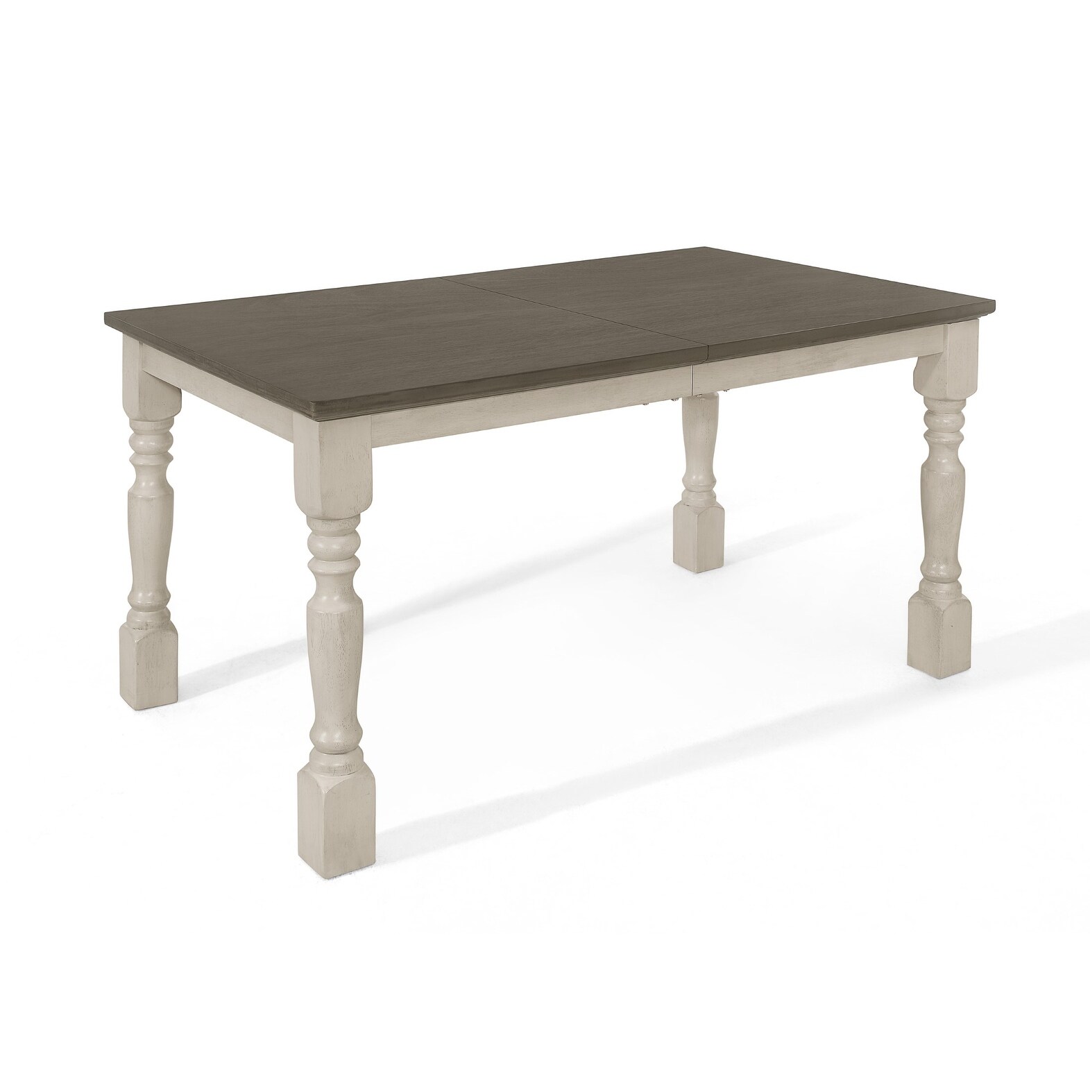 CraftPorch Mid-century Elegant Two-tone Dining Table - Grey