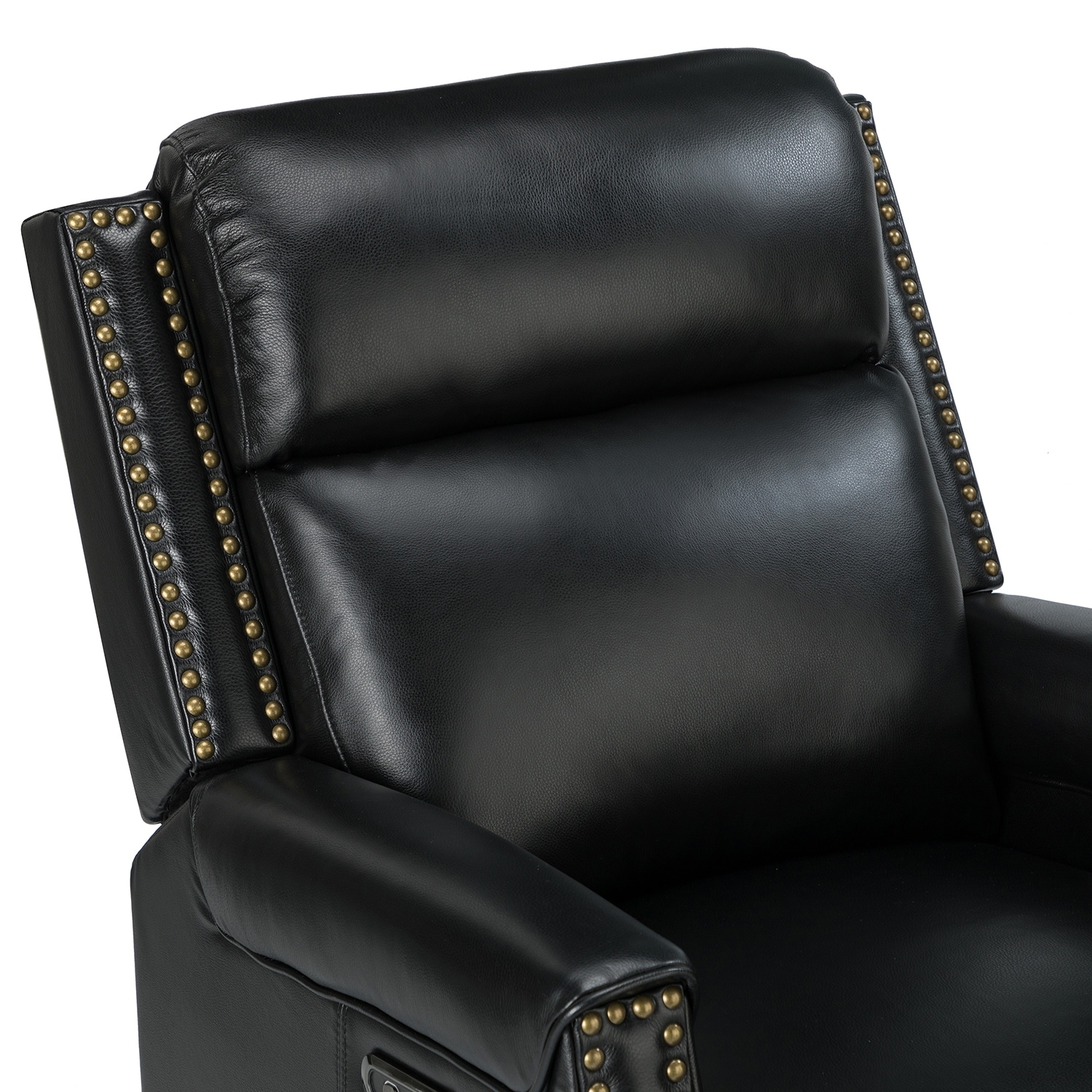 Kunibert Multifunctional Genuine Leather Nursery Chair with Metal Swivel Base Set of 2 by HULALA HOME