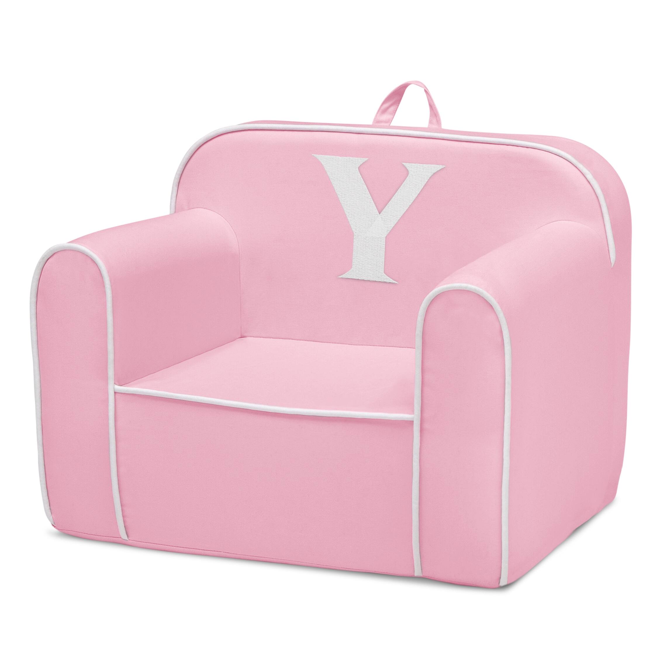 Delta Children Personalized Monogram Cozee Chair - Customize with Letter Y