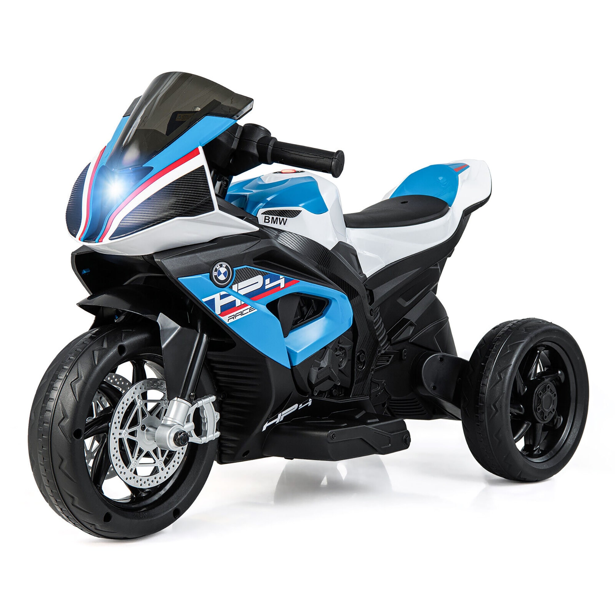 12V Kids Ride on Motorcycle Licensed BMW 3 Wheels w/ Light & Music