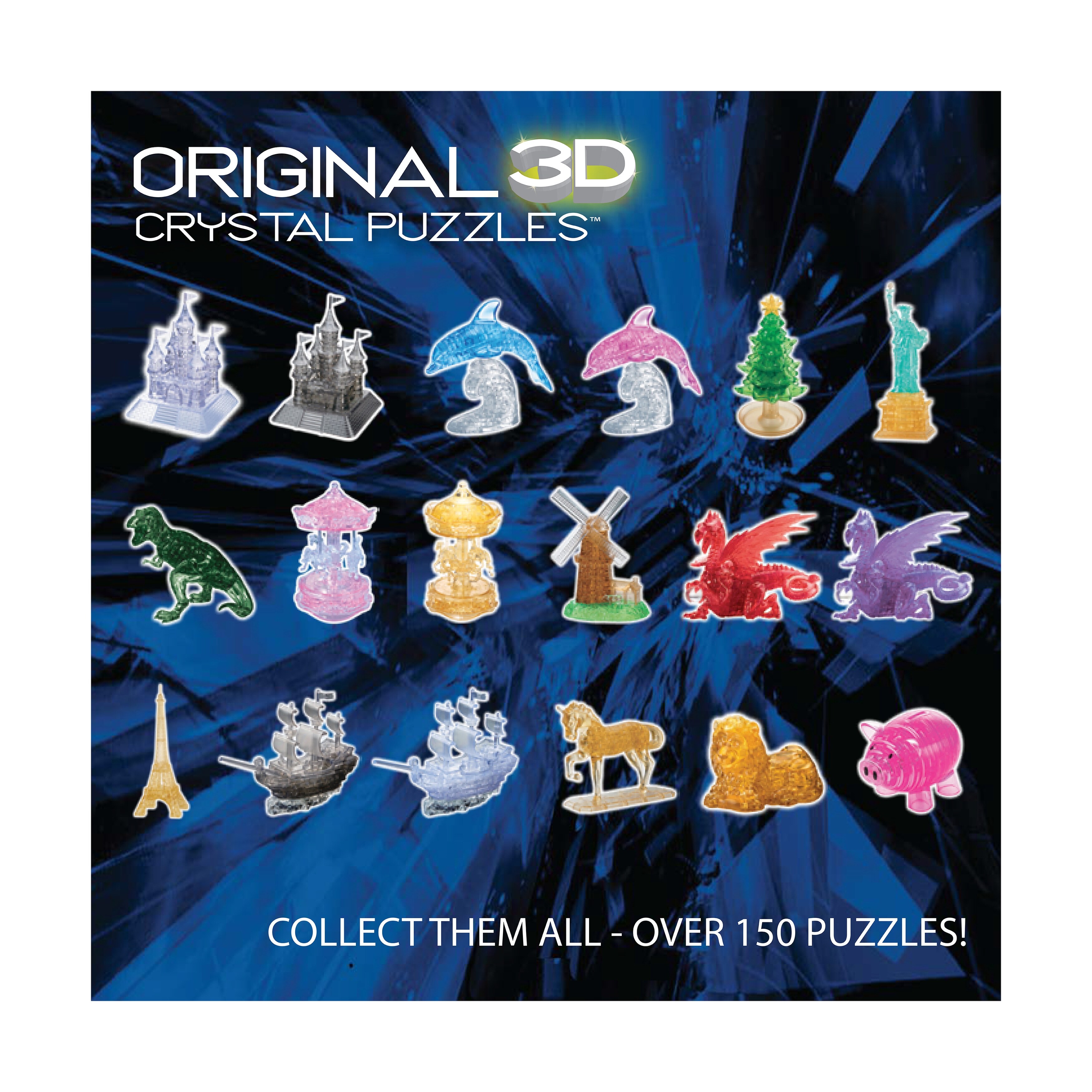 3D Crystal Puzzle - Disney Stitch Pink - 43 Pcs - N/A