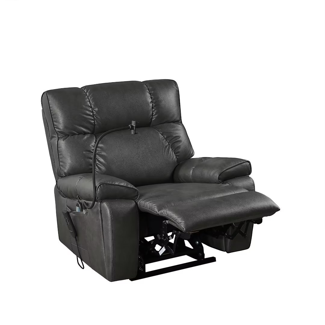 Electric Power Lift Recliner Chair with Phone Holder, with Heating