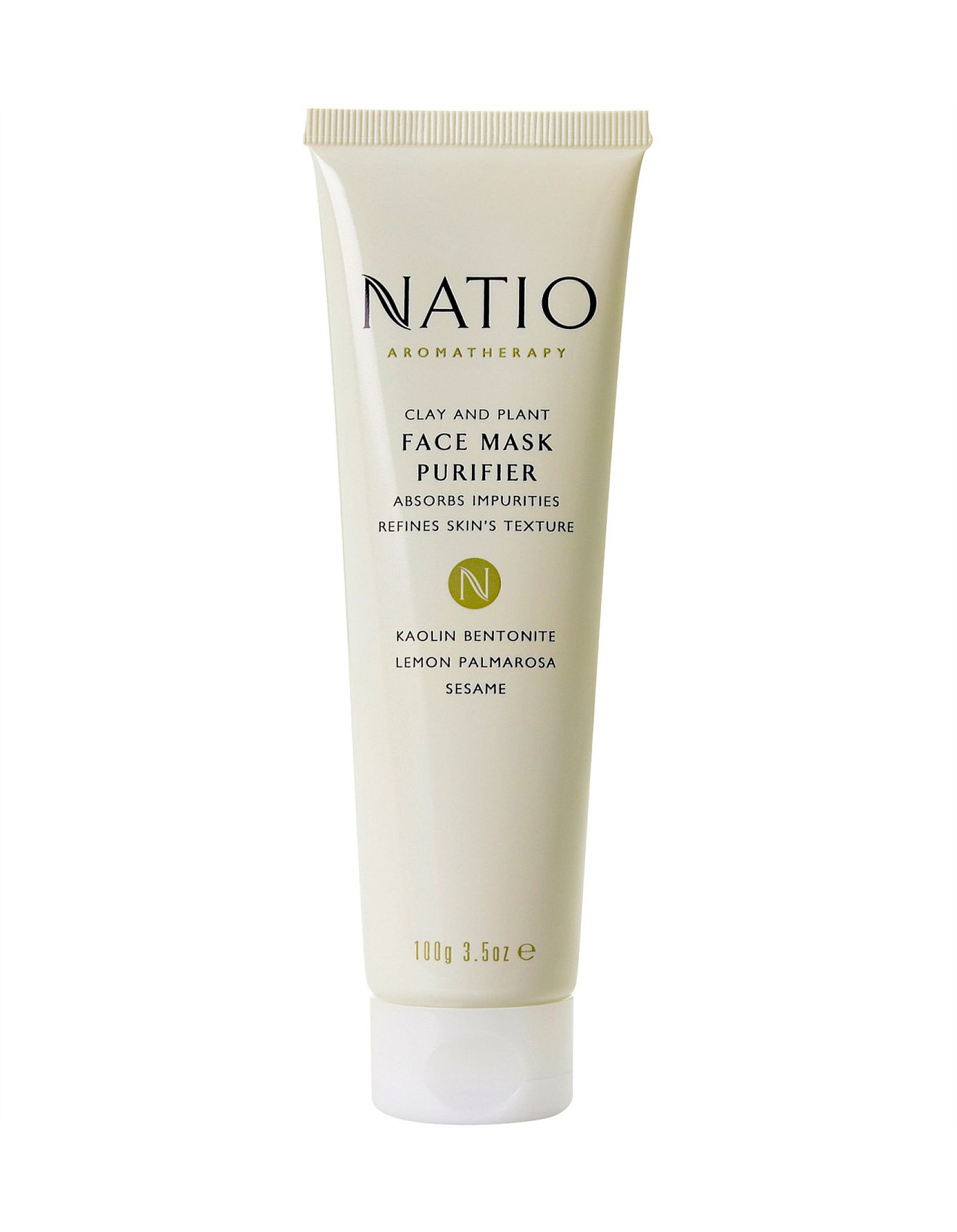 Natio Clay and Plant Face Mask 100g