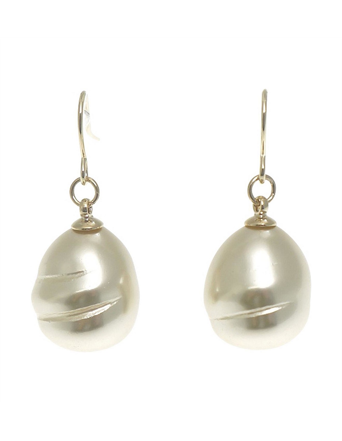 Gregory Ladner Baroque Pearl Drop Earring