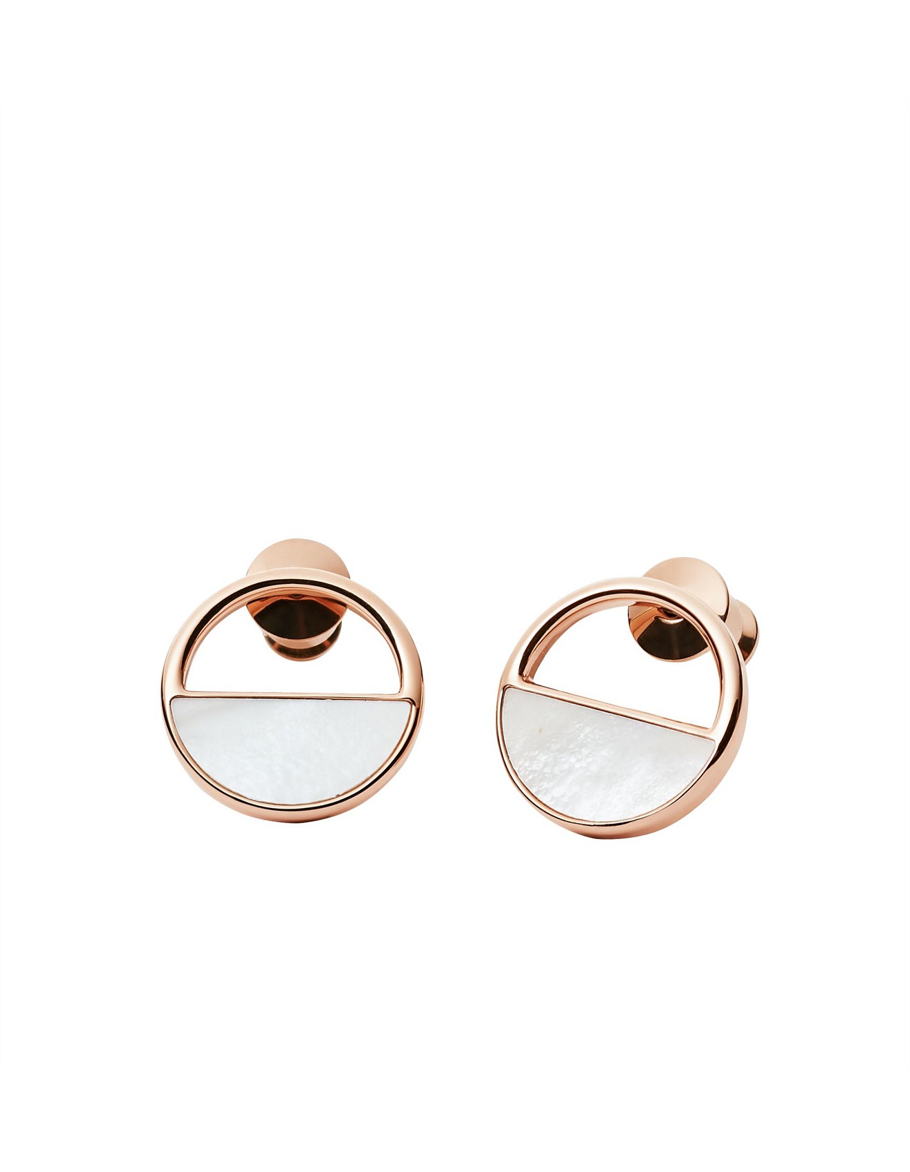 Skagen Jewellery Elin & Mother Of Pearl Earrings