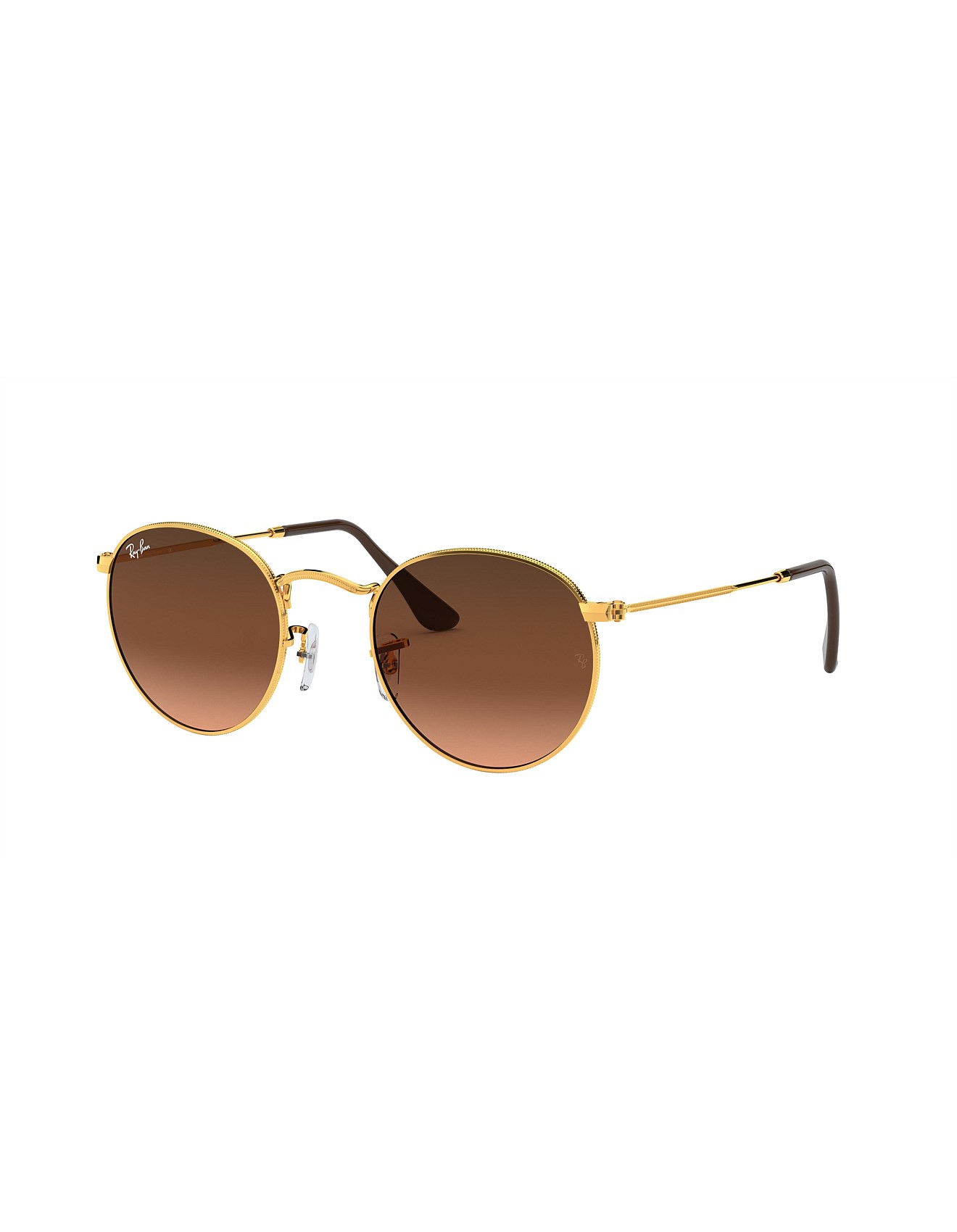 Ray-Ban ROUND METAL LIGHT BRONZE Round METAL Sunglasses