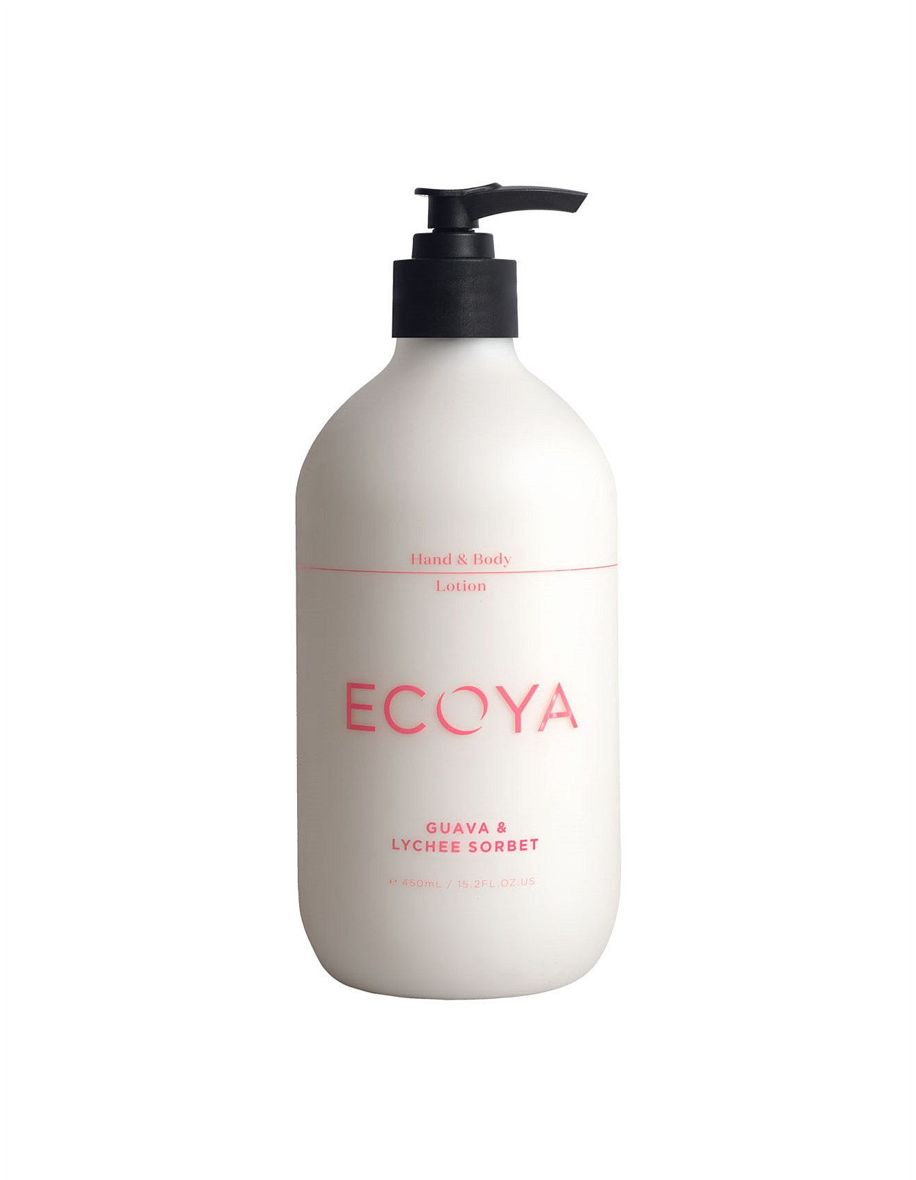 Ecoya Guava & Lychee Sorbet Hand & Body Lotion 450ML