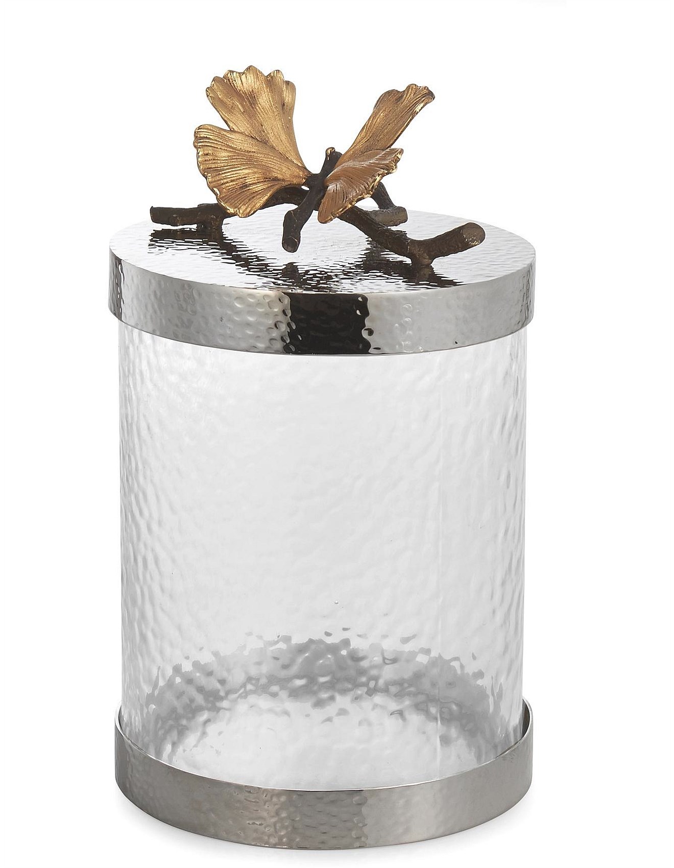 Michael Aram Butterfly Ginkgo Canister Small