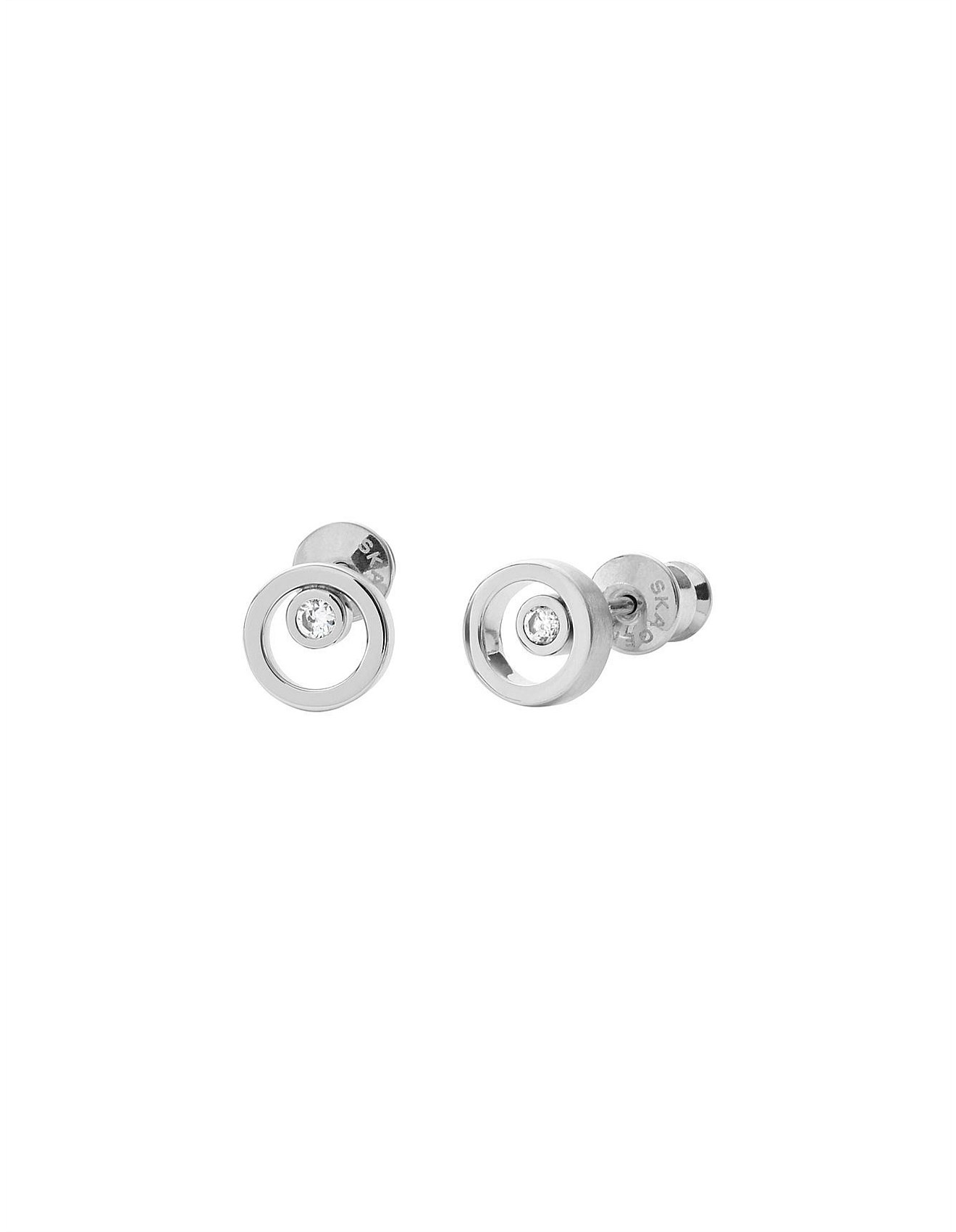 Skagen Jewellery Elin Crystal Circle Earrings