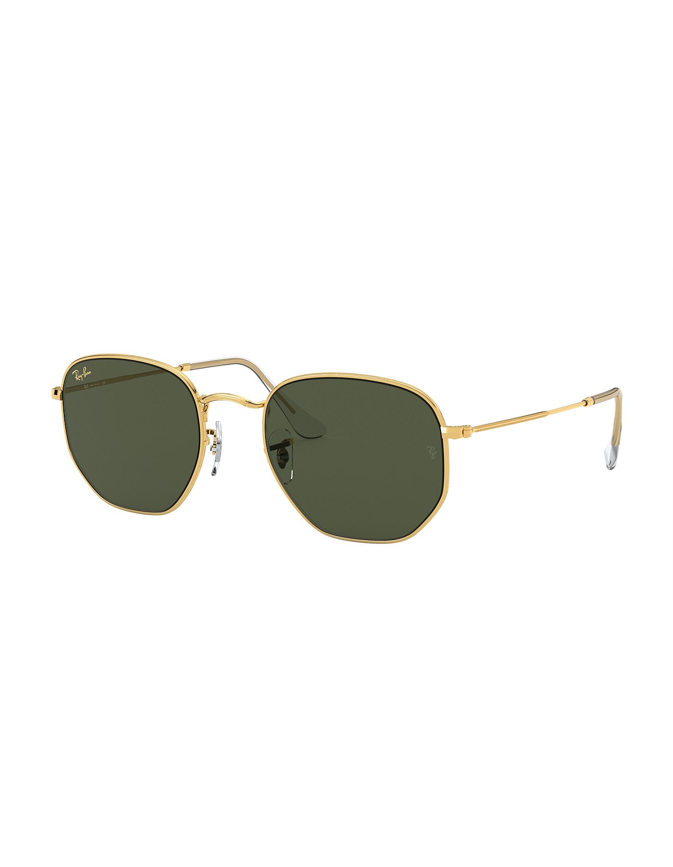 Ray-Ban HEXAGONAL LEGEND GOLD Irregular METAL Sunglasses