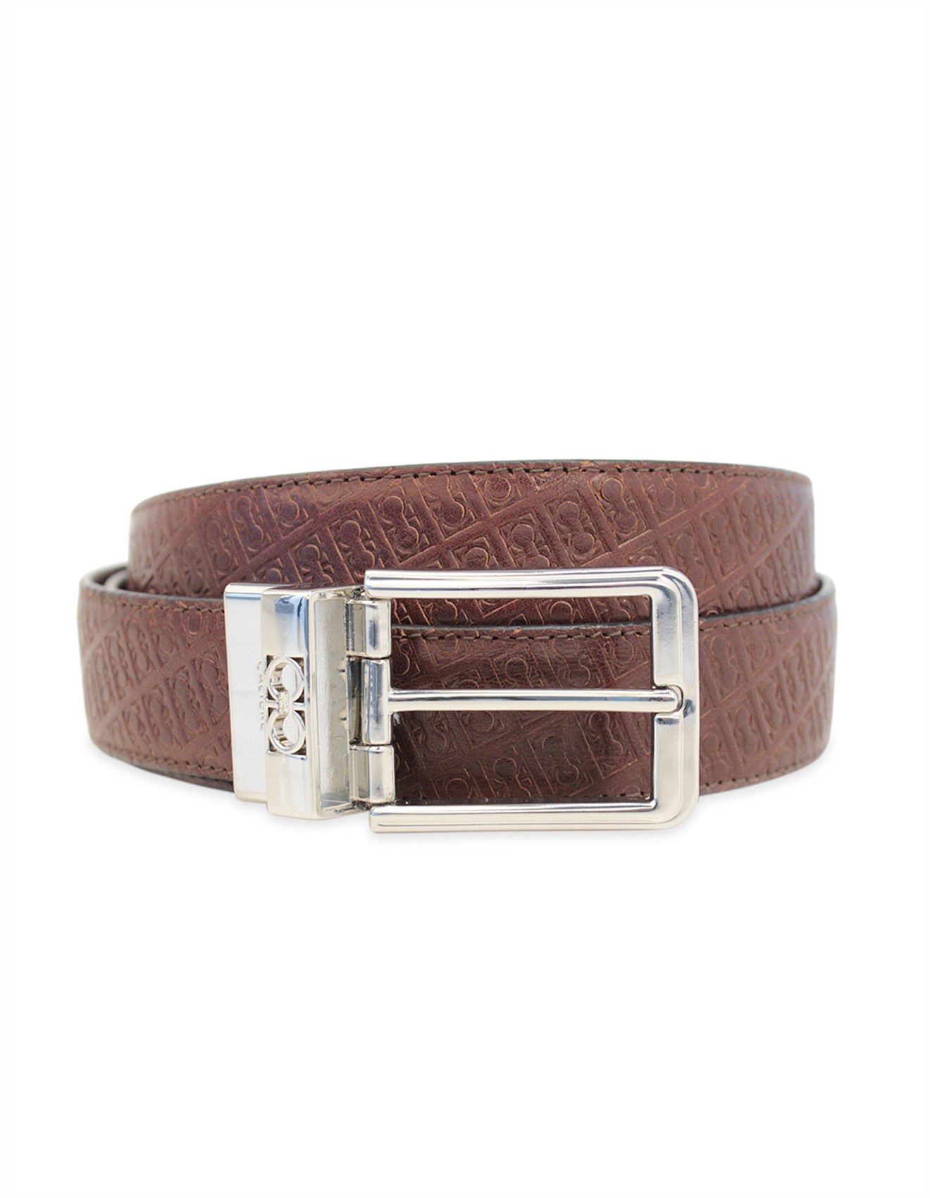 Calibre Monogram Reversible Belt