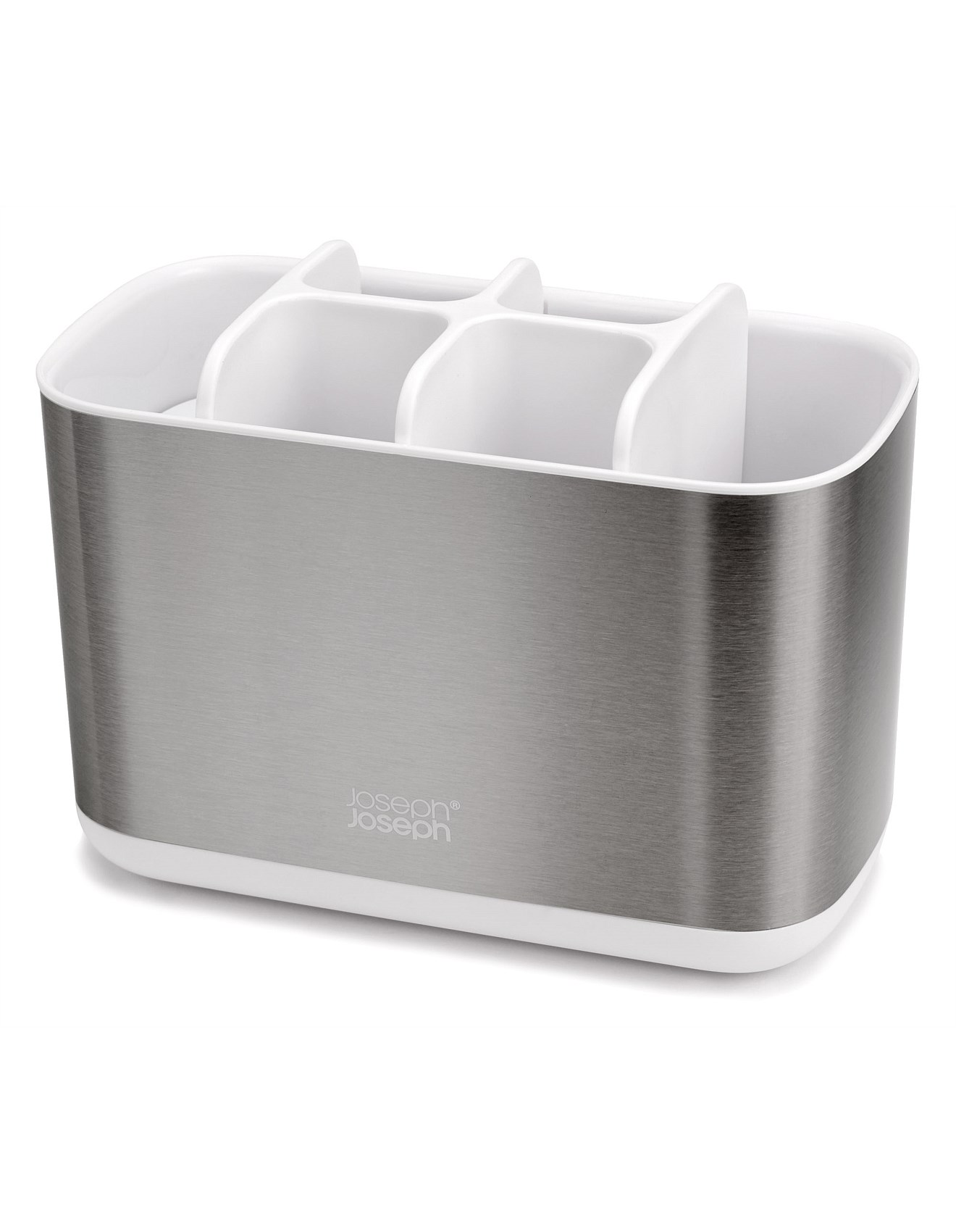 Joseph Joseph EasyStore Steel Large Toothbrush Caddy