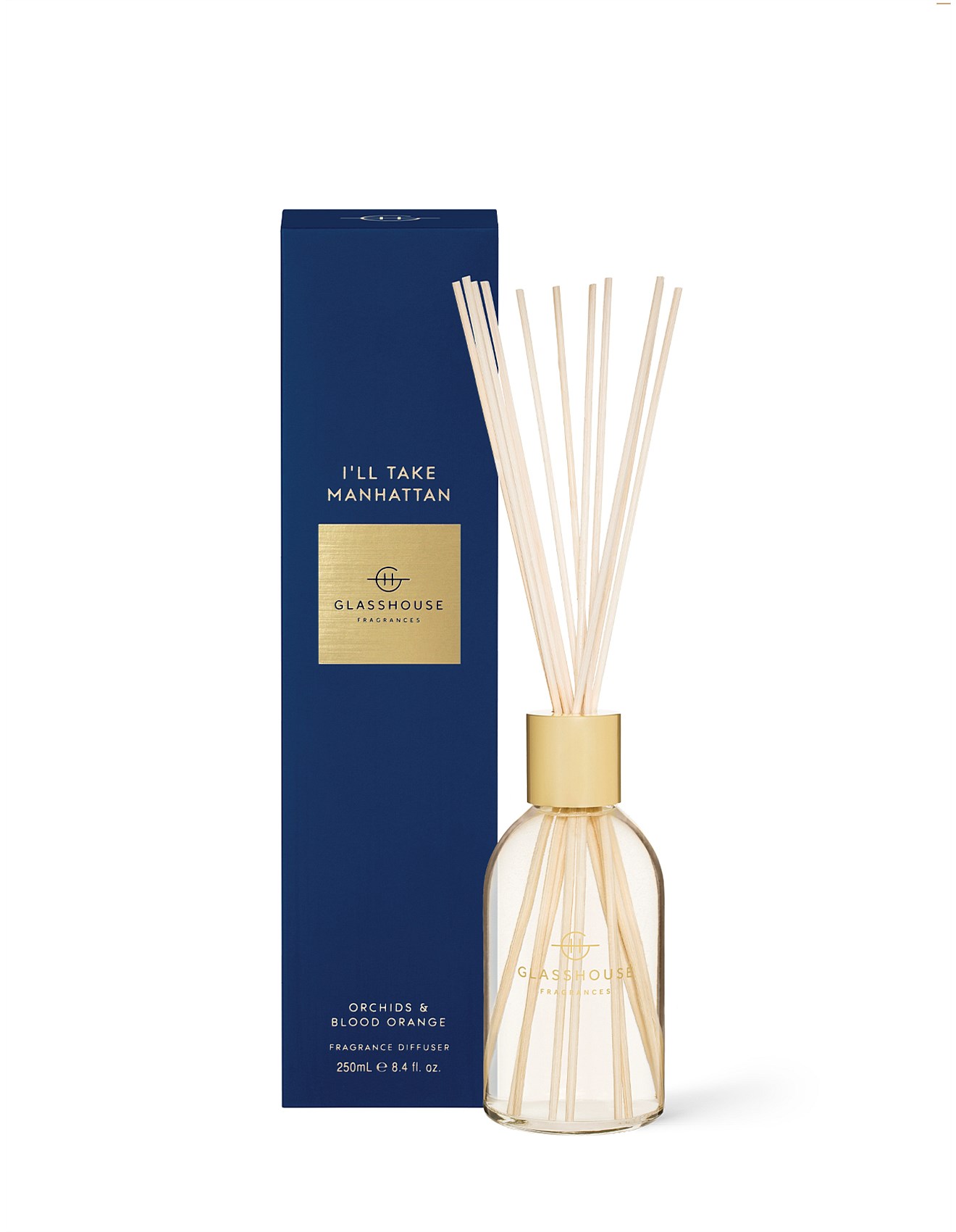 Glasshouse Fragrances I'LL TAKE MANHATTAN 250ML FRAGRANCE DIFFUSER