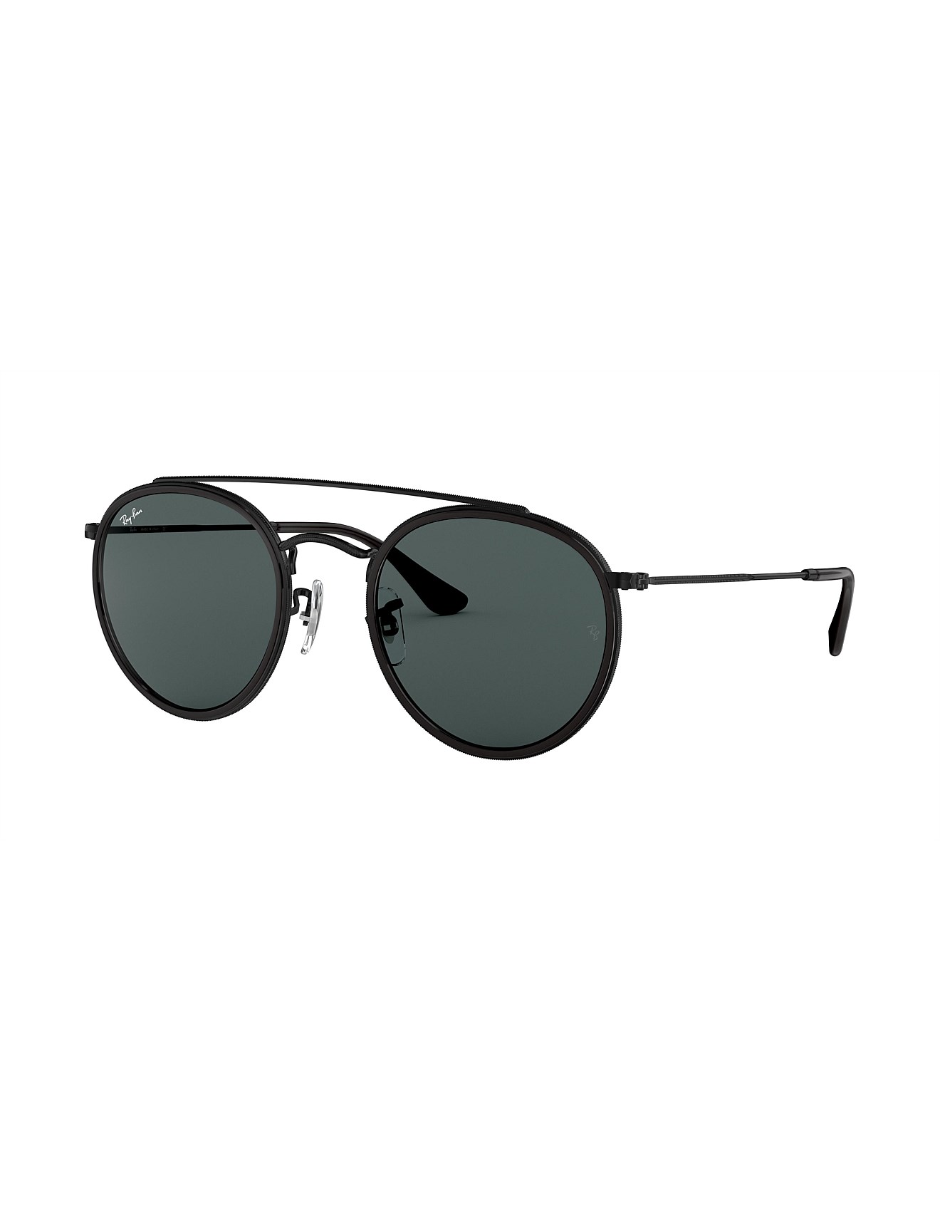 Ray-Ban BLACK Round METAL Sunglasses