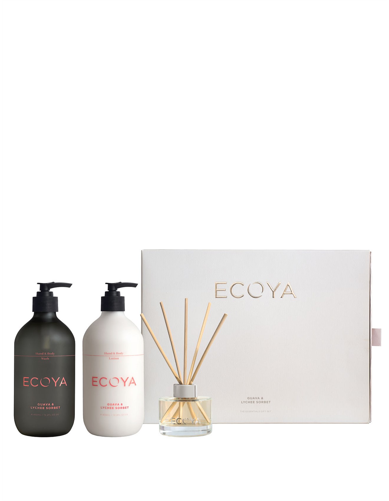 Ecoya Guava & Lychee Sorbet Medium Gift Set