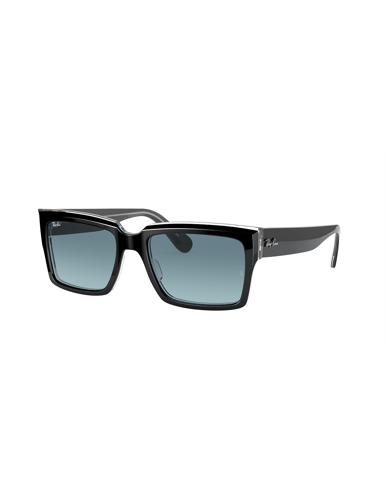 Ray-Ban INVERNESS BLACK ON TRANSPARENT Pillow ACETATE Sunglasses