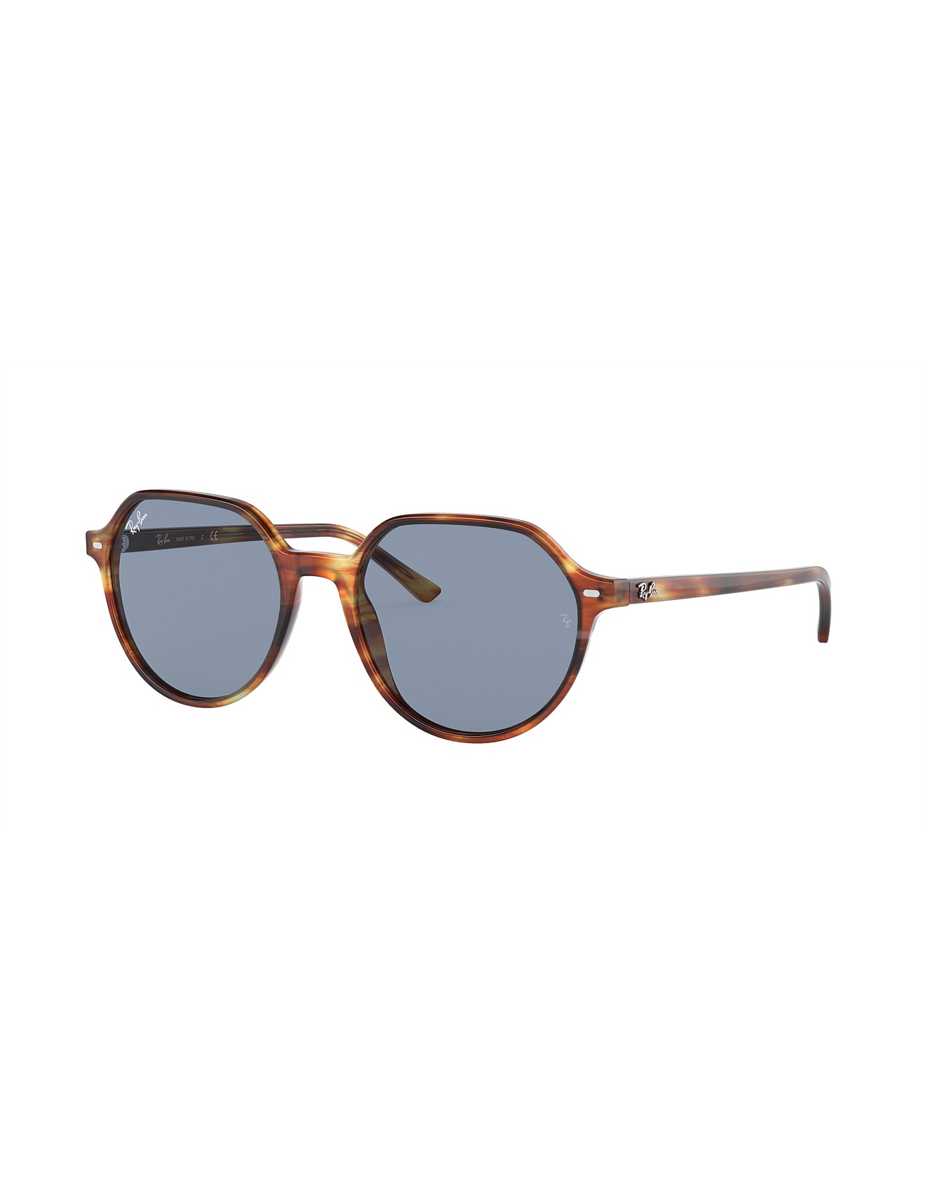 Ray-Ban THALIA STRIPED HAVANA Square ACETATE Sunglasses