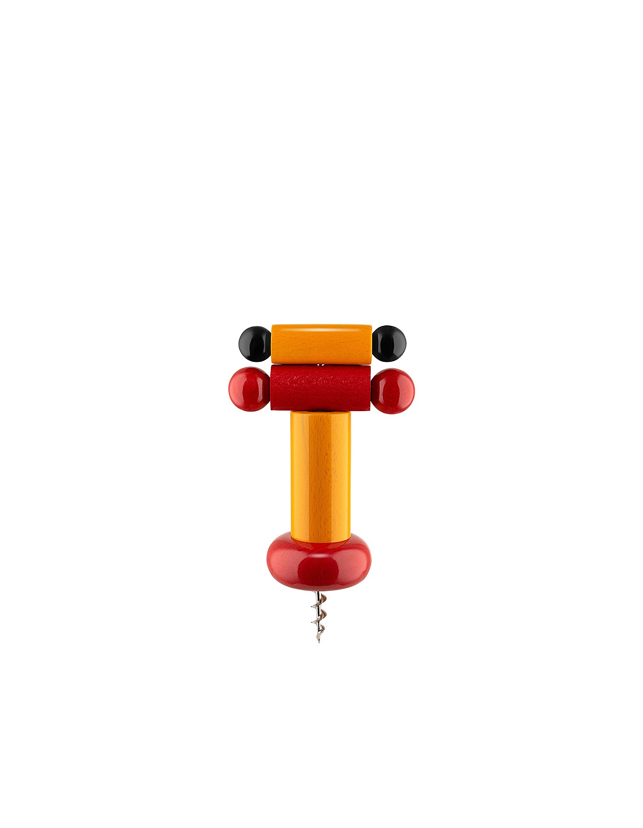 Alessi SOTTSASS CORKSCREW YELLOW