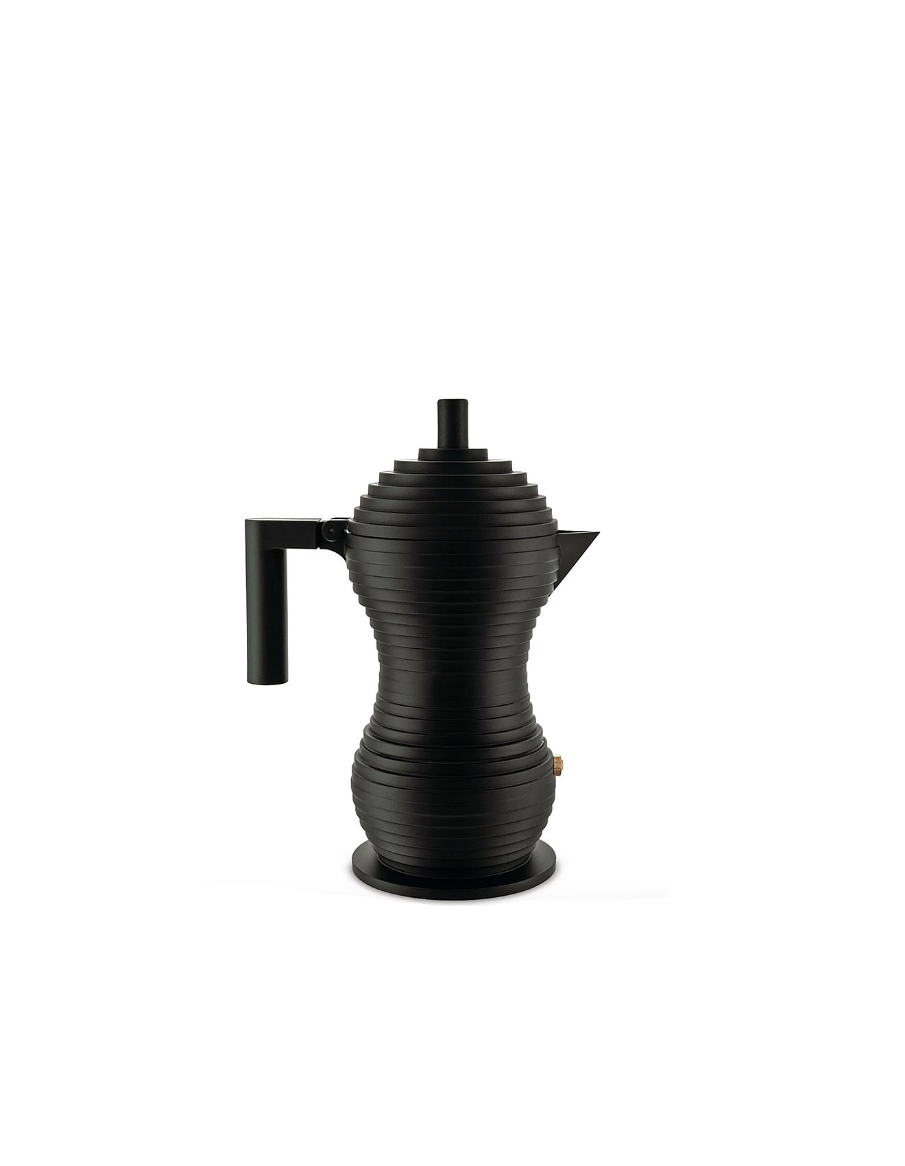 Alessi PULCINA COFFEE MAKER BLACK 6 CUPS