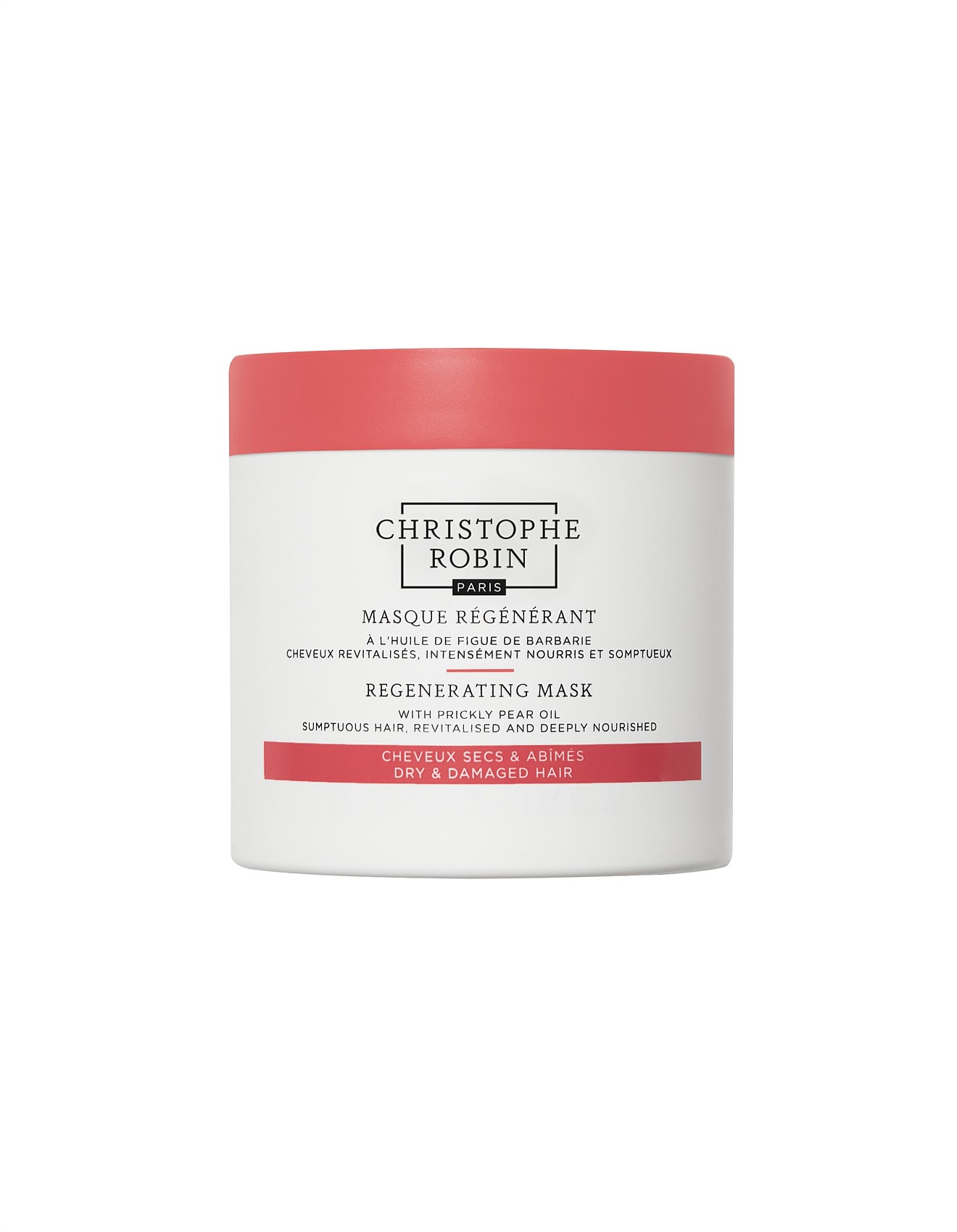 Christophe Robin Regenerating Mask with Prickly Pear Oil 250ml