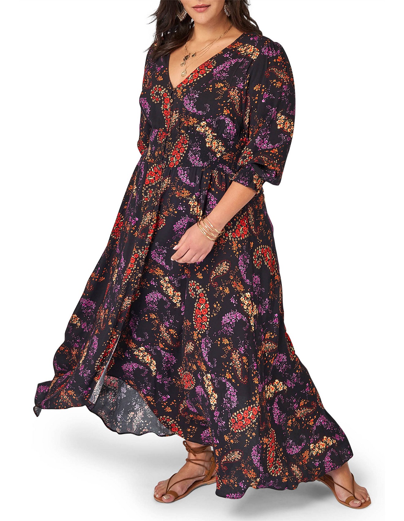 Curve Project THE POETIC GYPSY - GYPSY CHILD MAXI DRESS